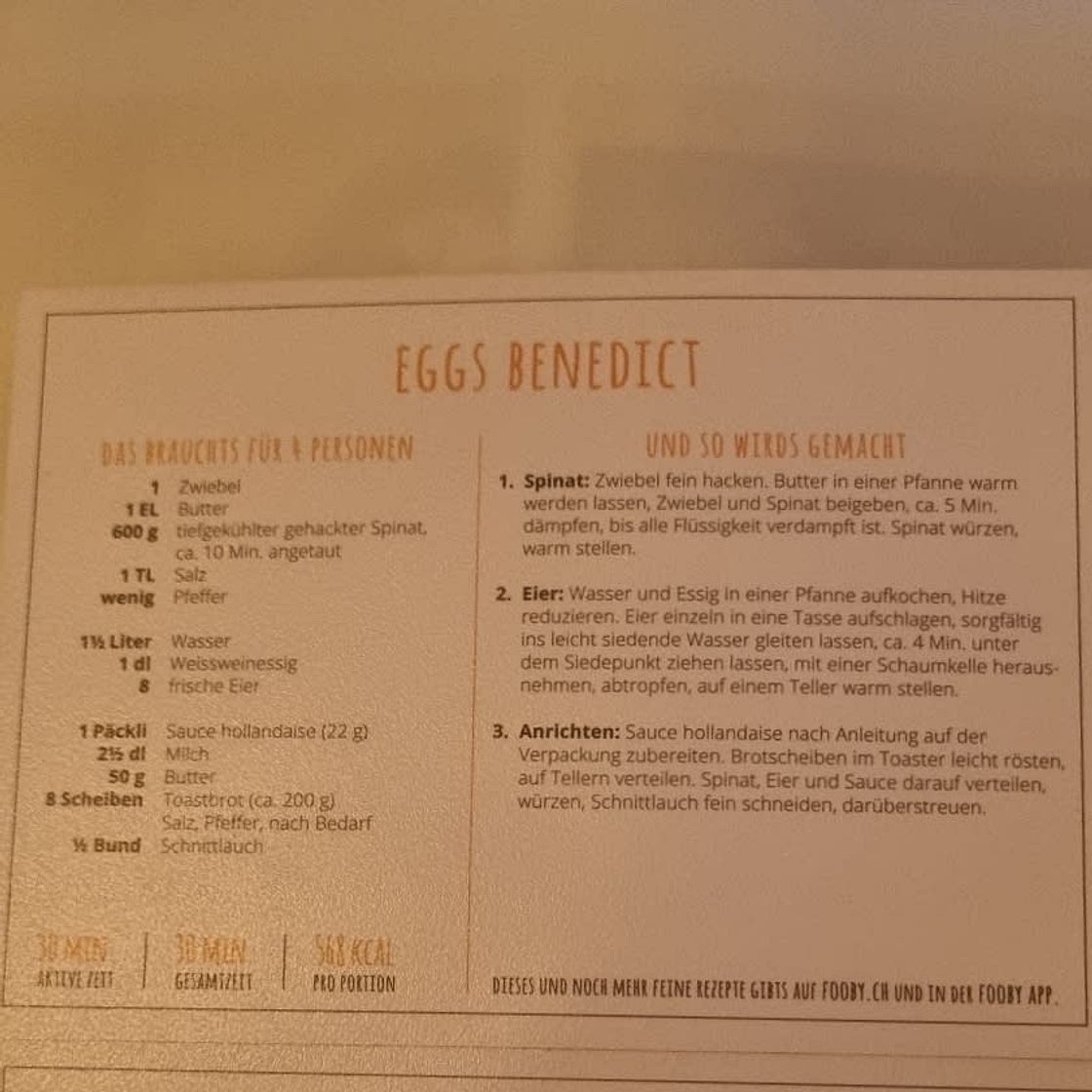 Eggs Benedict