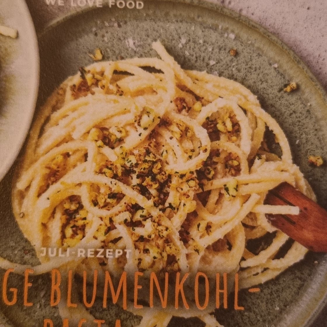 Cremige Blumenkohlpasta