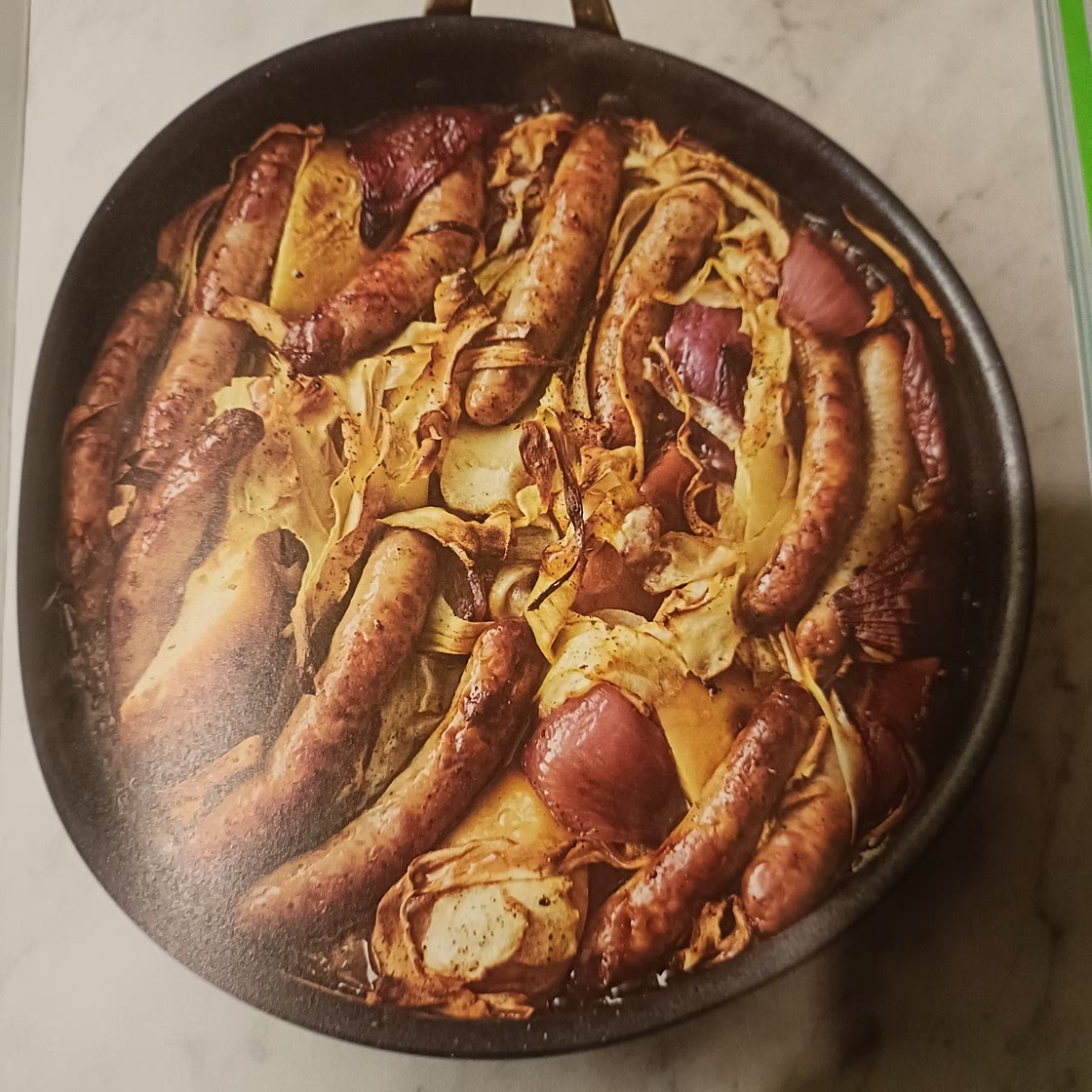 Sausage and Apple Bake