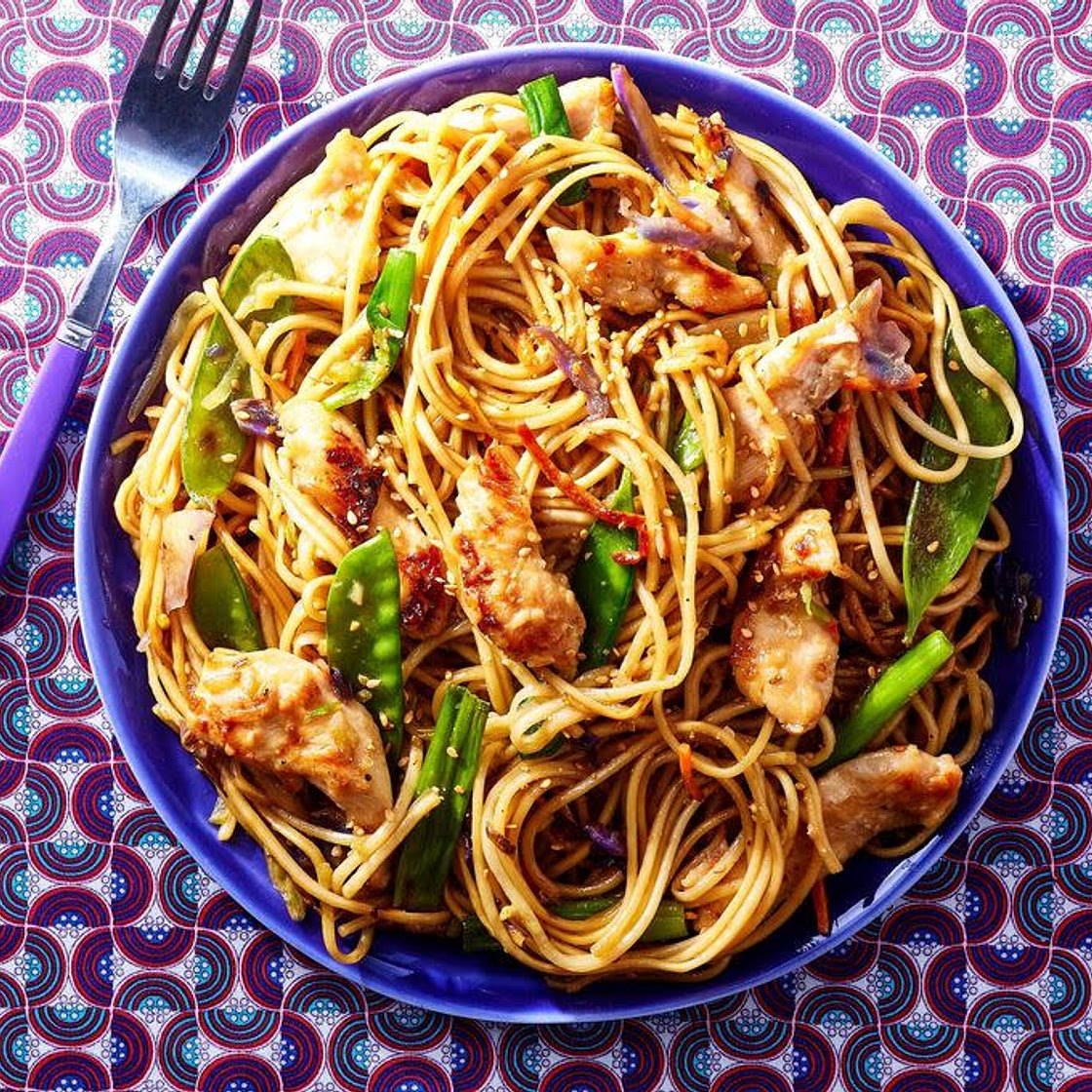 Fast! Chicken Chow Mein