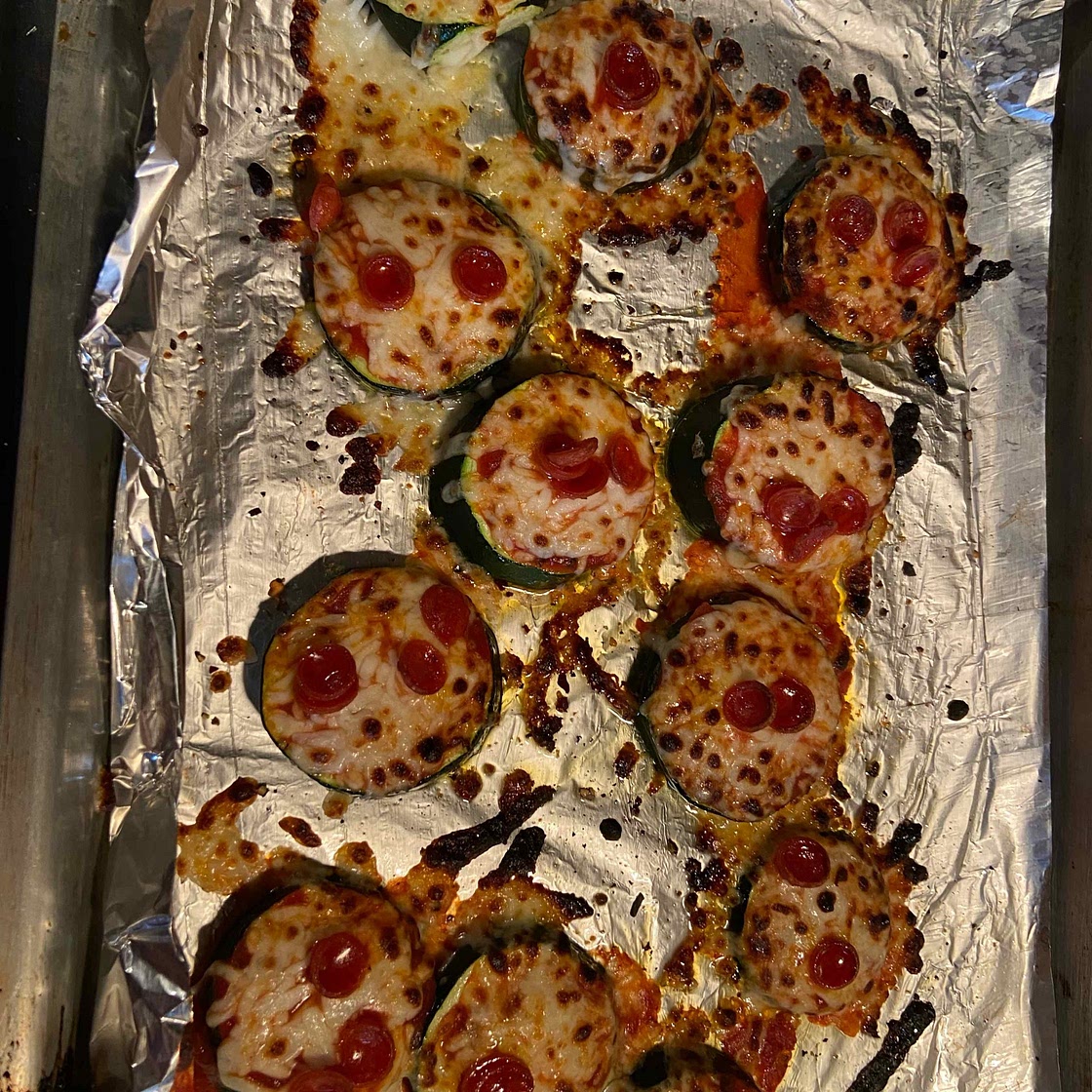 Mini Zucchini Pizzas