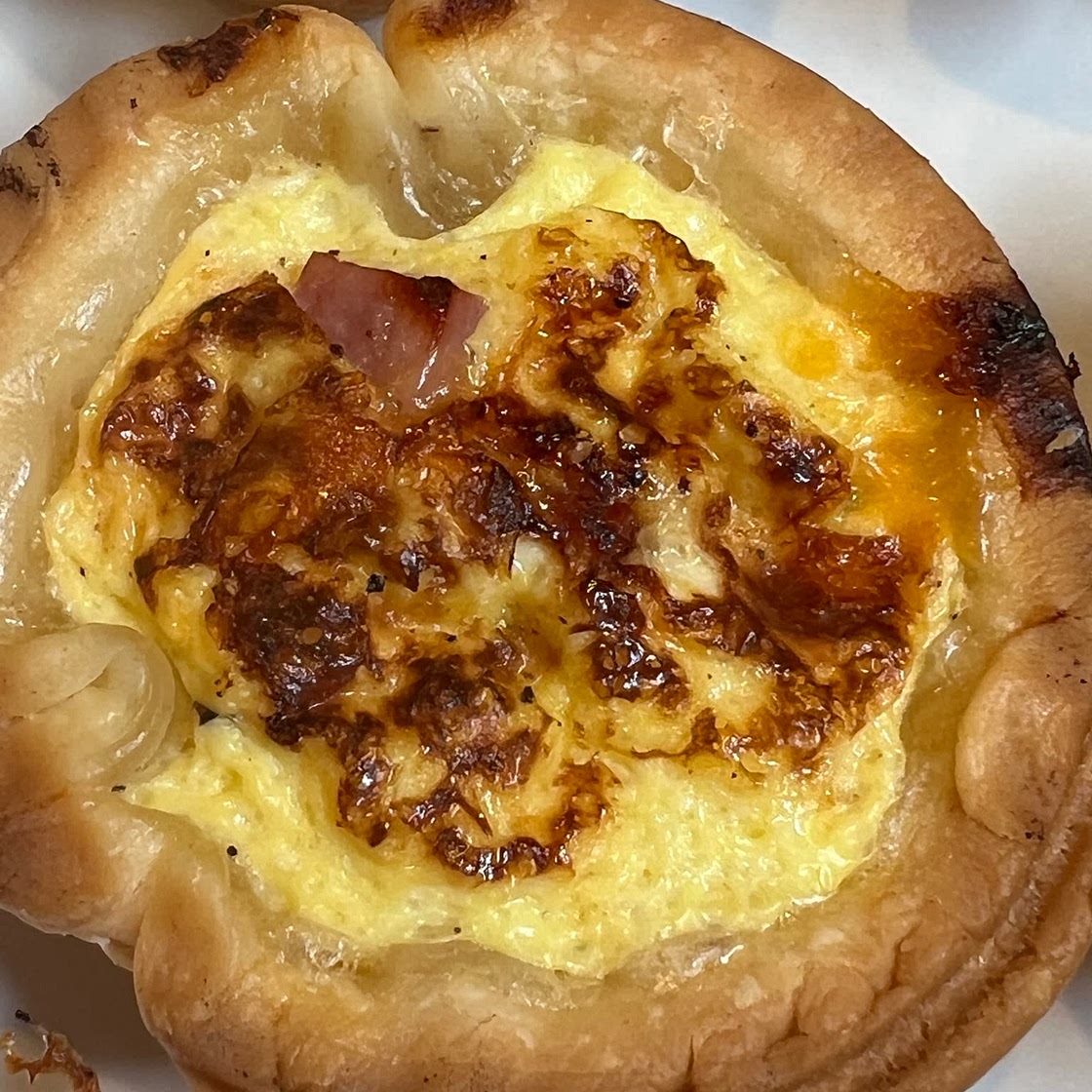Mini Ham and Cheese Quiche