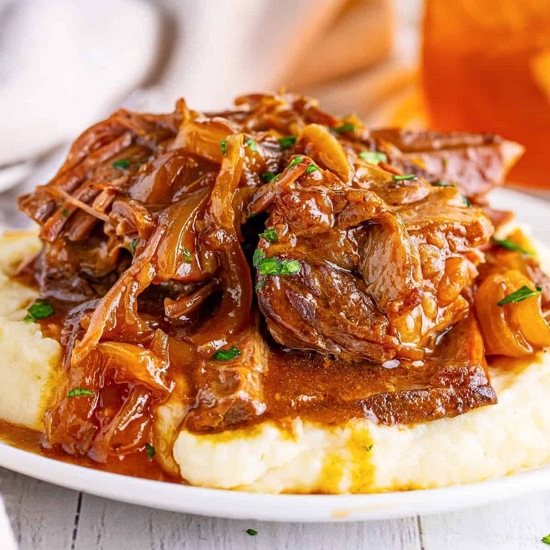 French Onion Pot Roast (with Video)