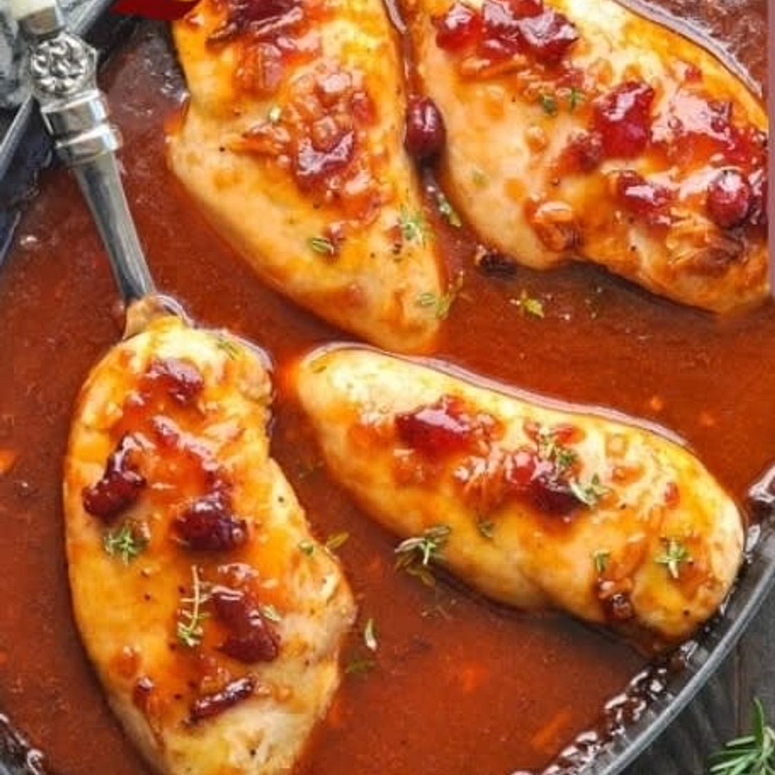 Michelle's cranberry chicken