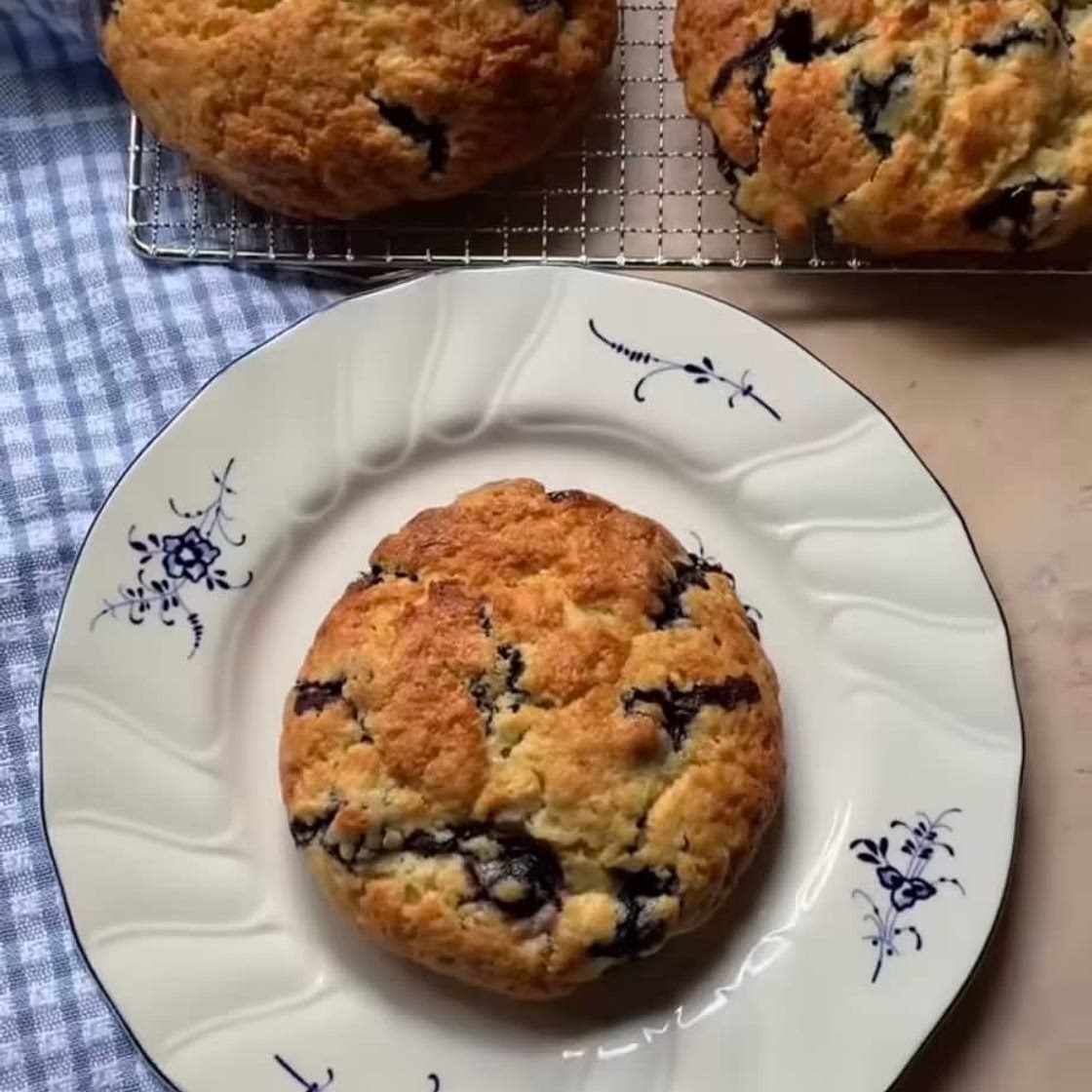 Scones aux myrtilles 🫐