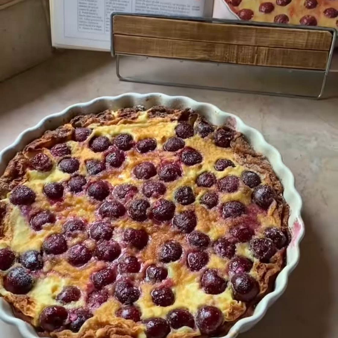 Clafoutis aux cerises 🍒