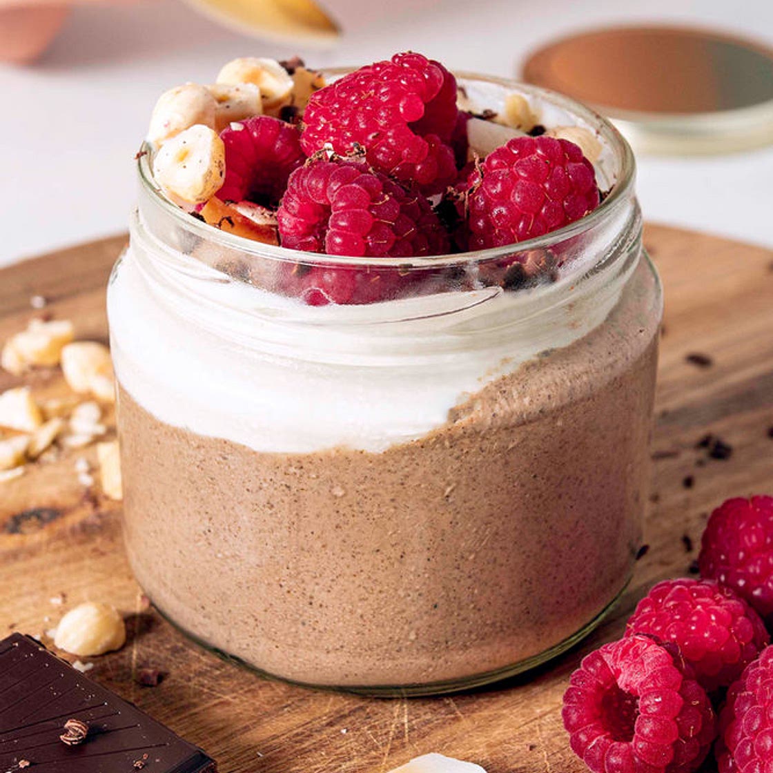 CHOCOLATE BLENDED CHIA PUDDING