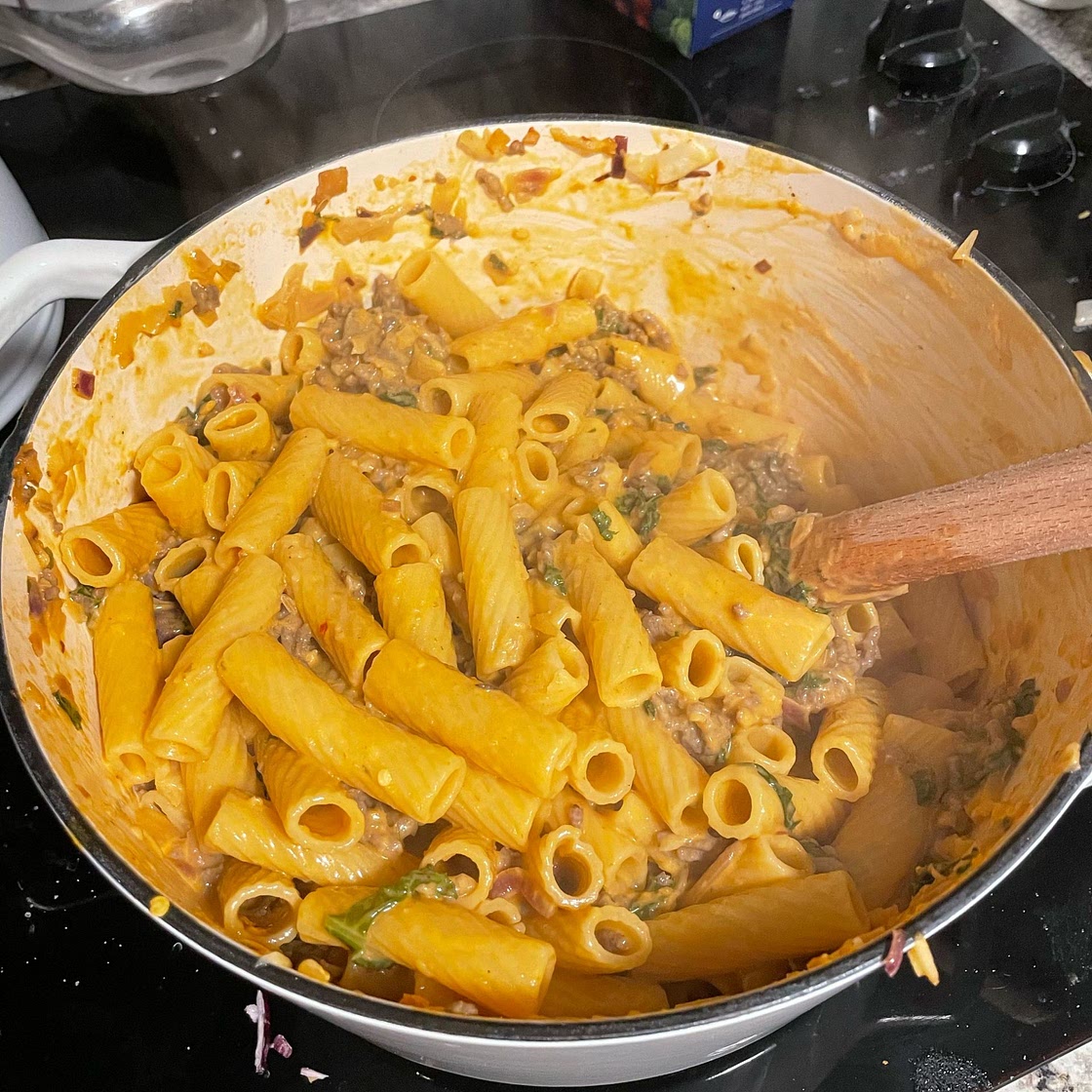 Date Night Rigatoni