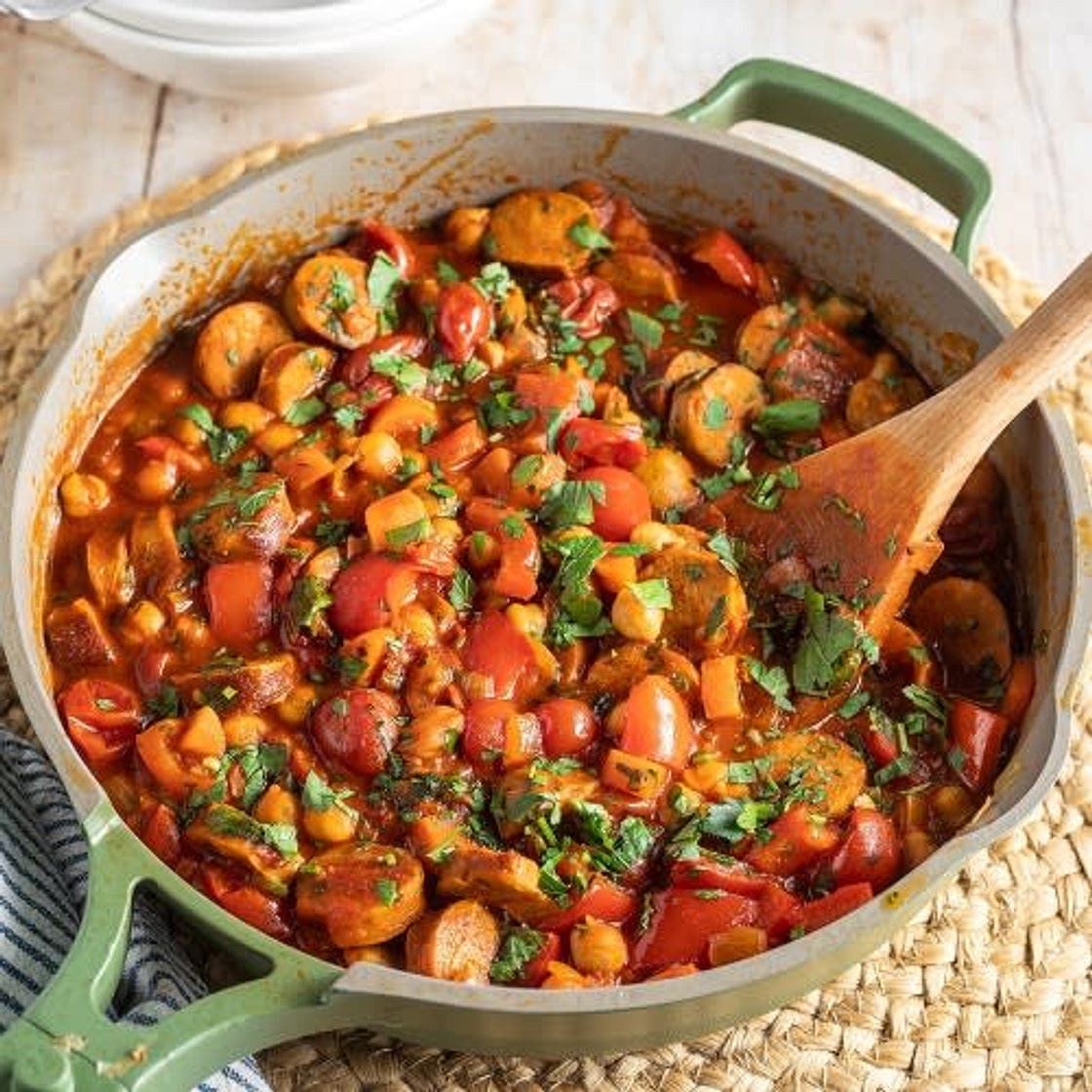 Smokey Sausage Casserole