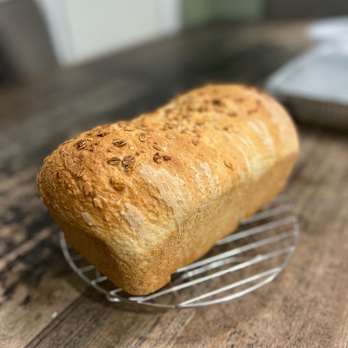 Soft & Sweet Honey Oat Bread