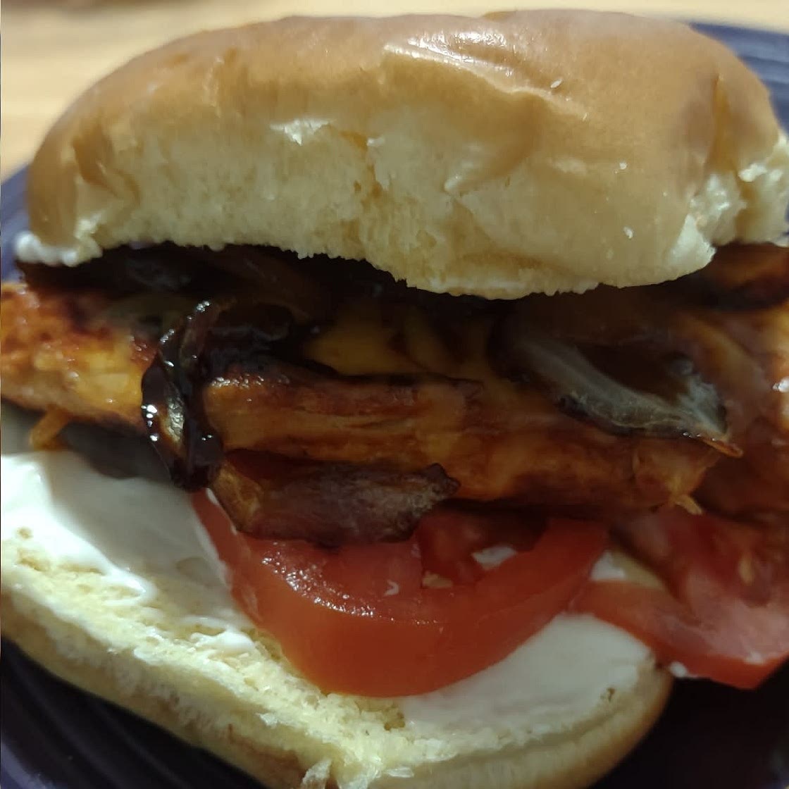Portuguese Style Chicken Burger
