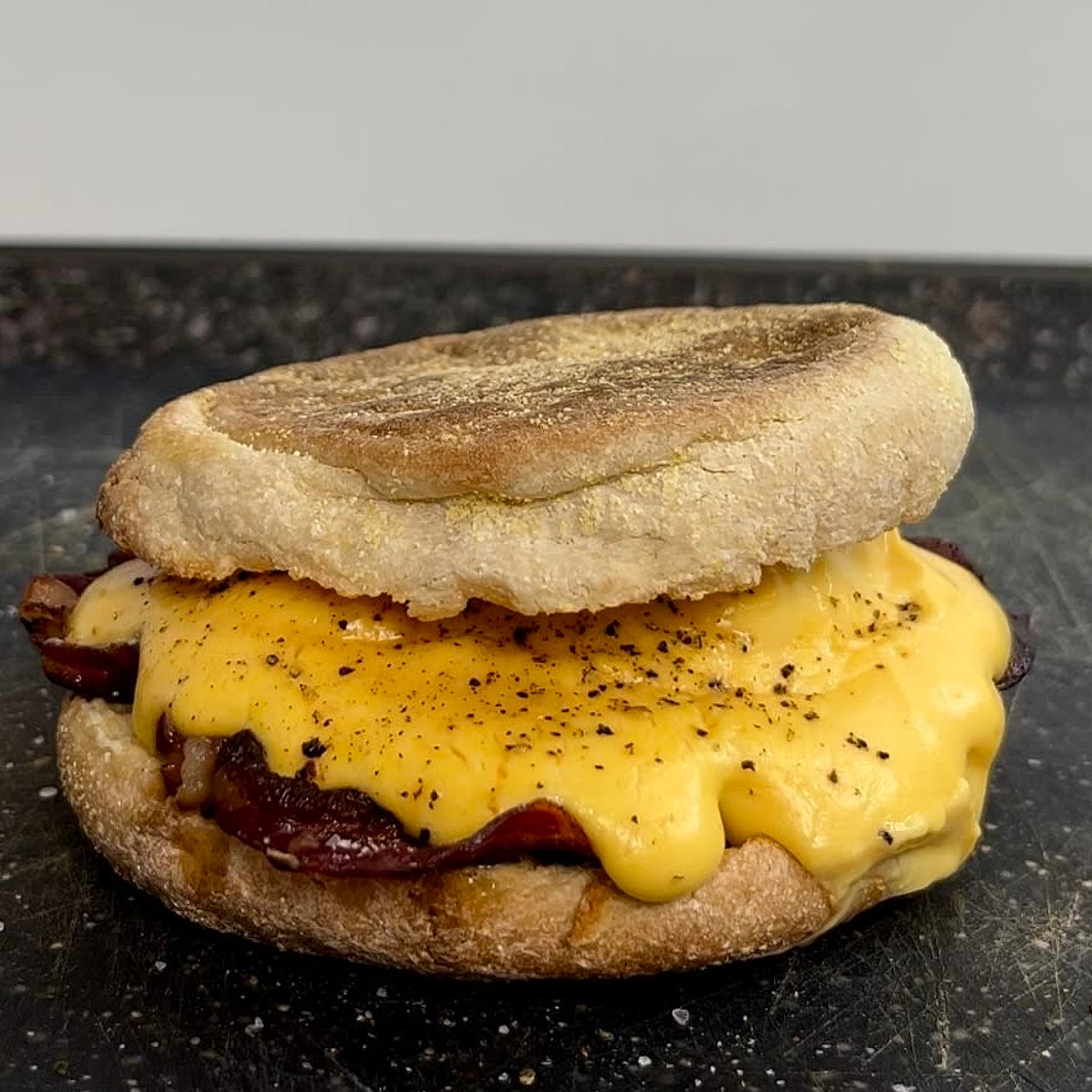 Eggs Benedict Sandwich