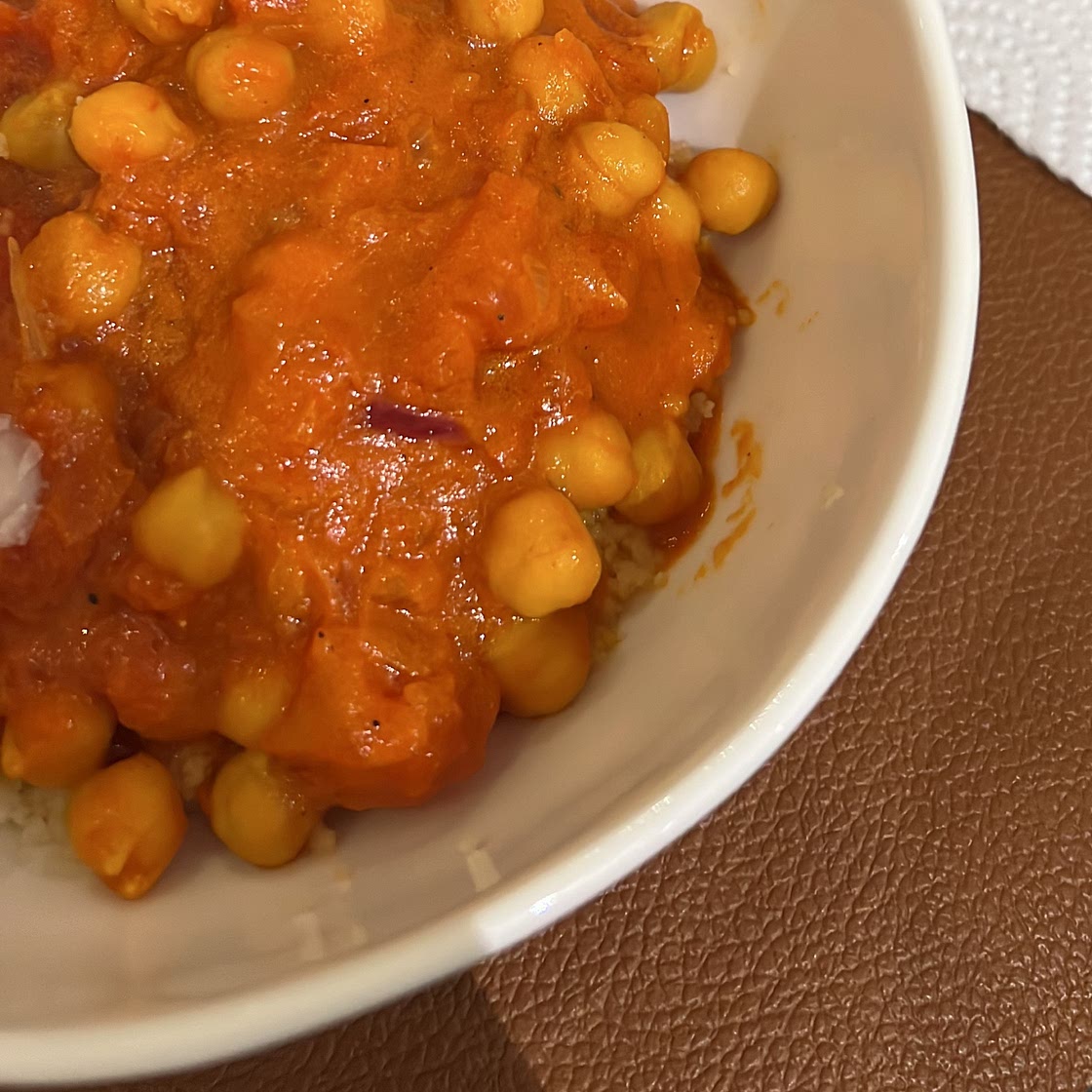 Indisches Kichererbsen-Curry
