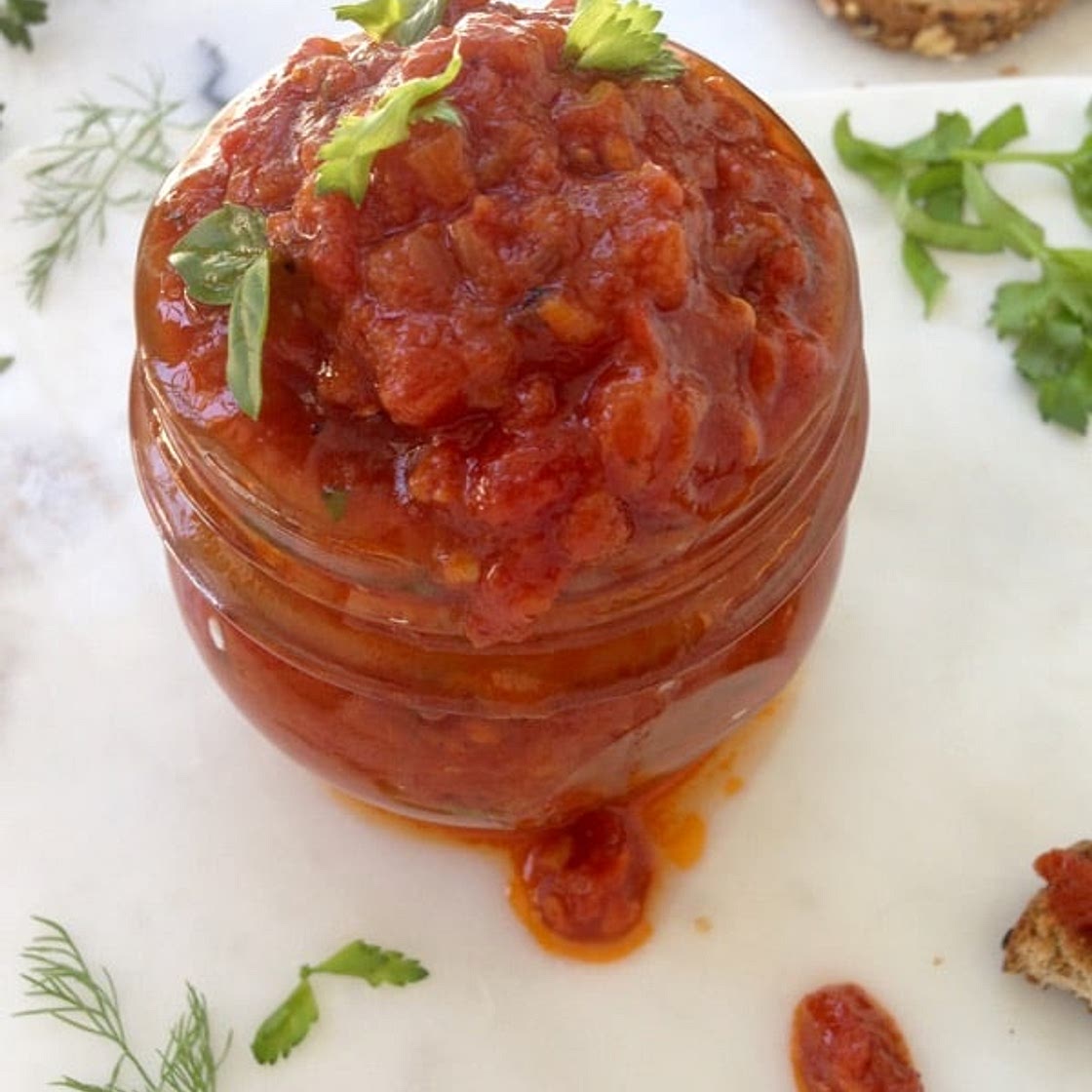 Zacusca Vegetable Spread Recipe (Eggplant Tomato sauce )