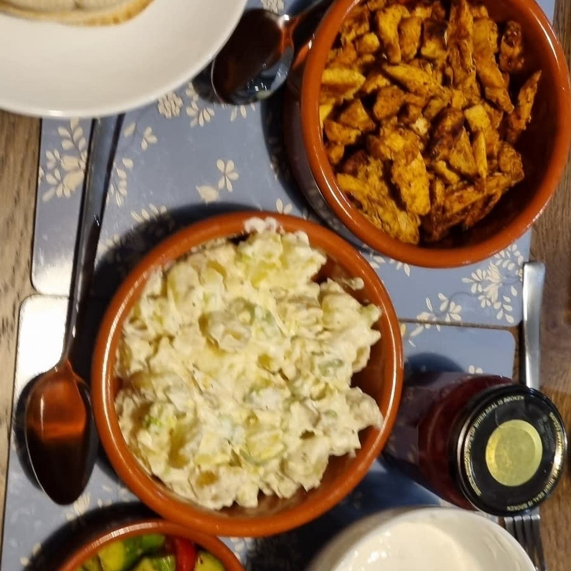 Shawarma-Spiced Grilled Chicken with Garlic Yogurt Sauce