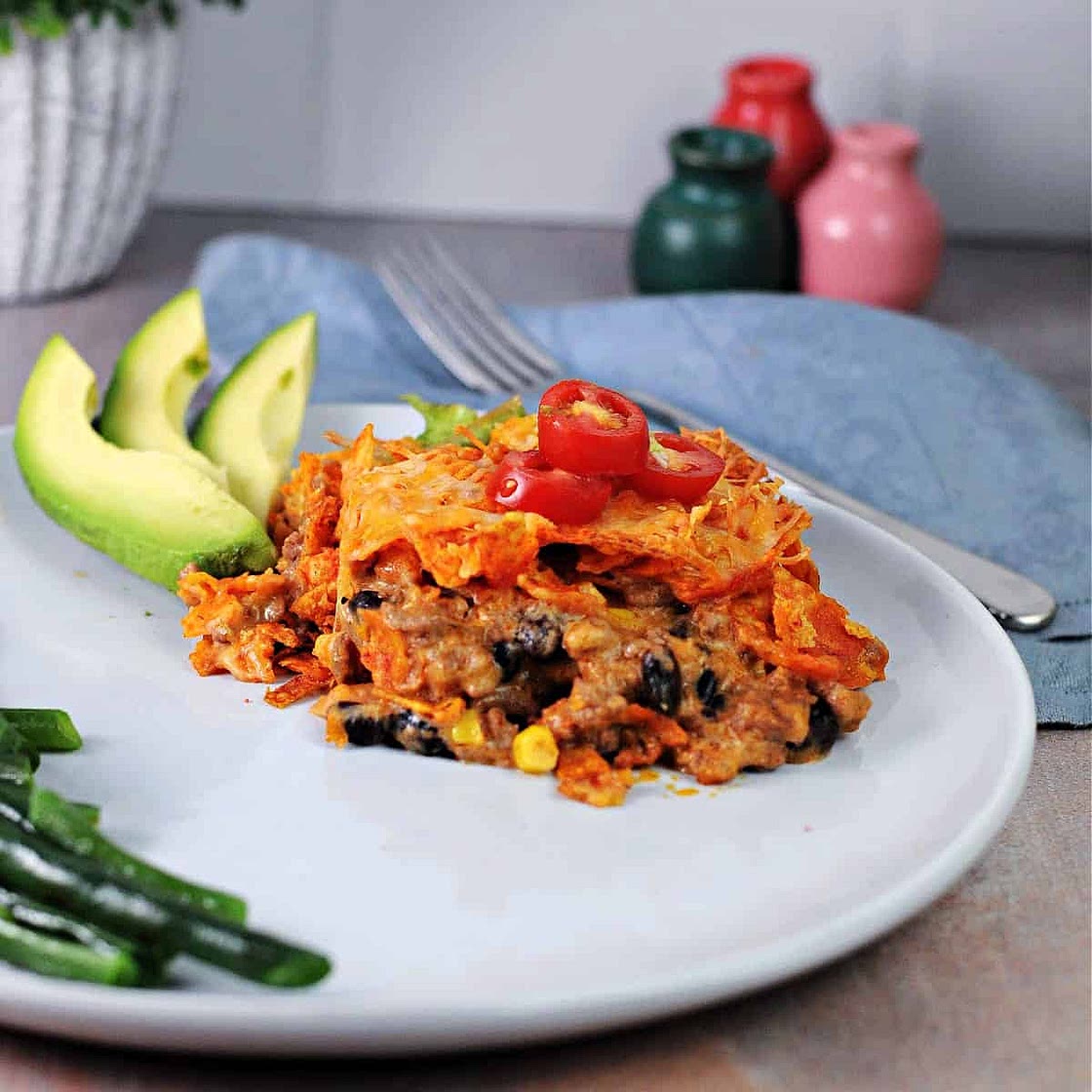 Dorito Casserole with Ground Beef