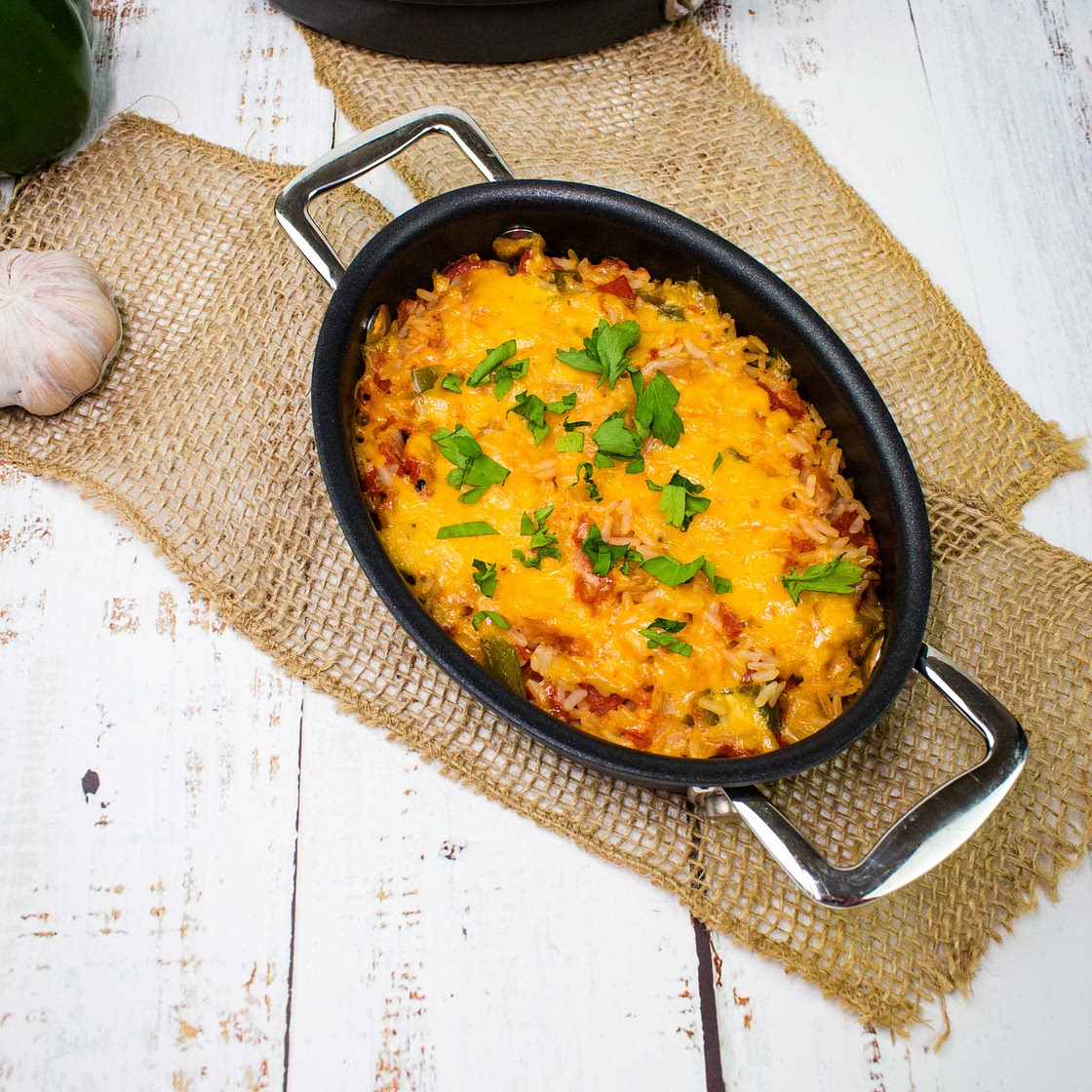 Cheesy Spanish Rice