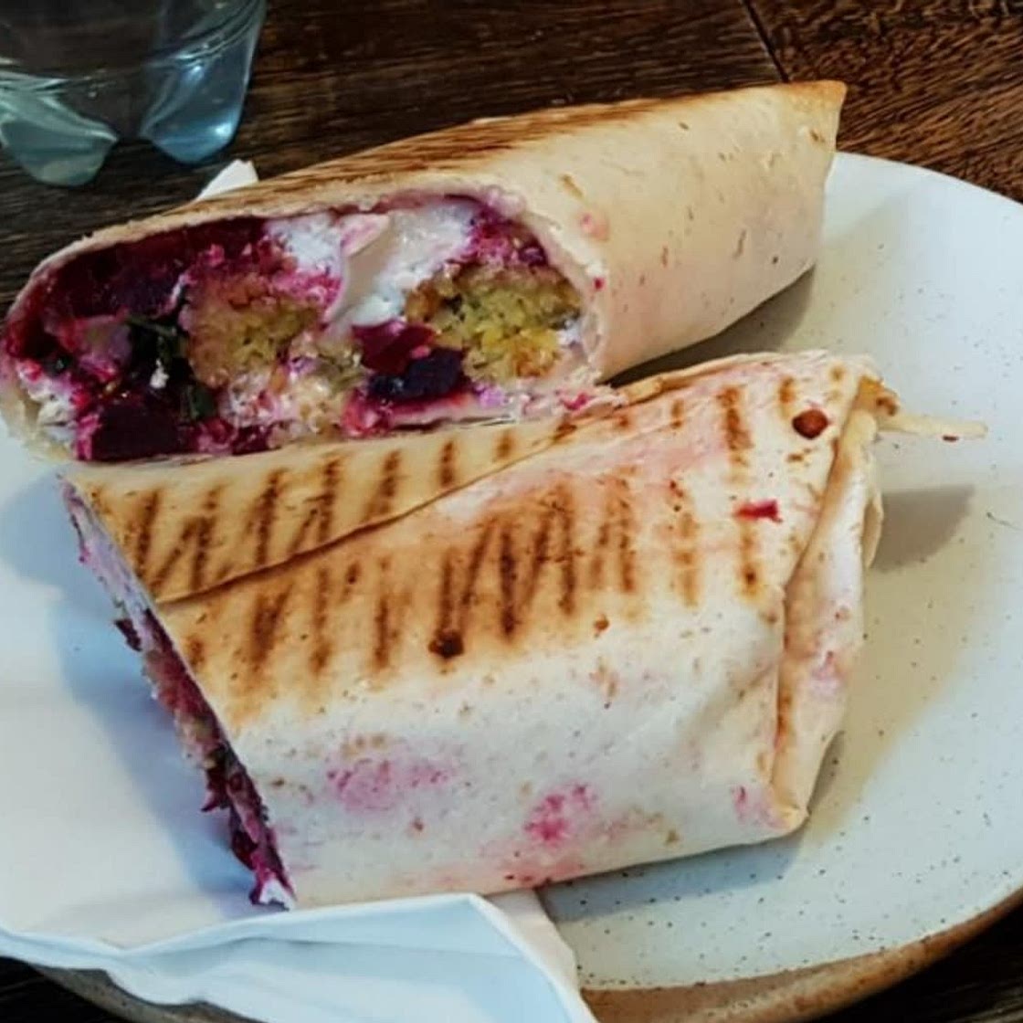 Goat cheese wrap