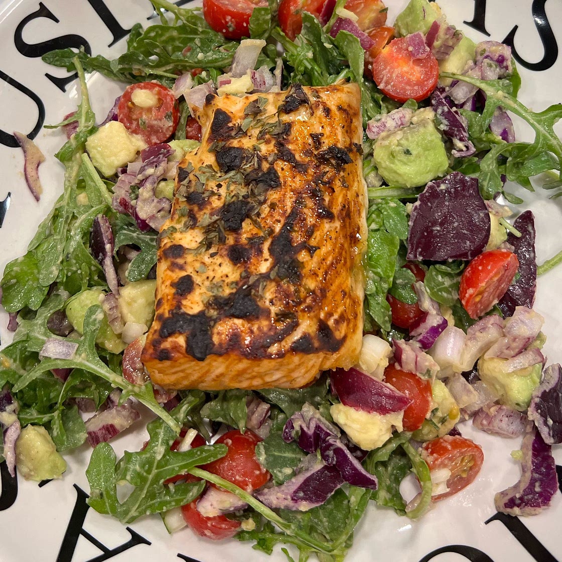 Salmon Avocado Salad