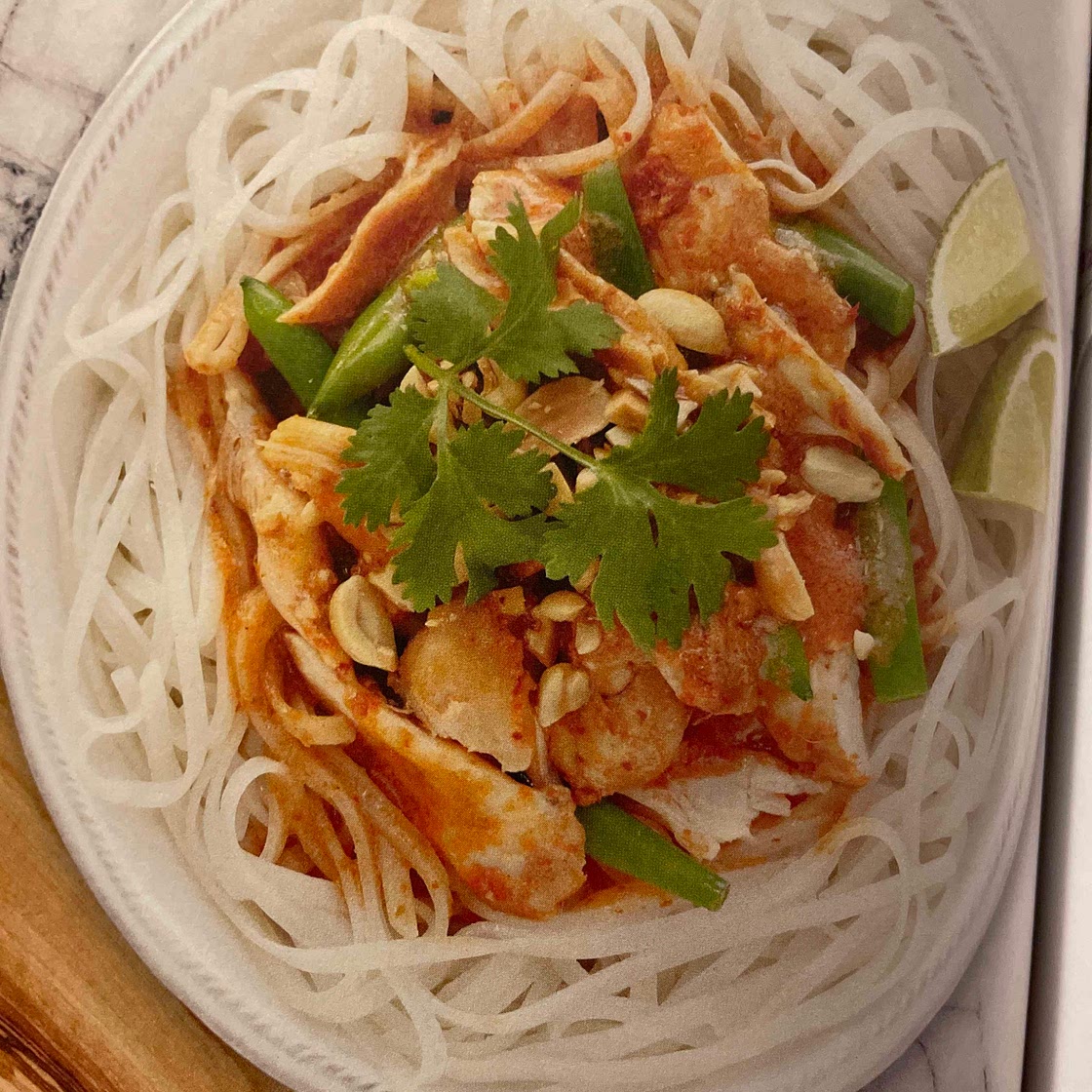 Thai Chicken and Noodles