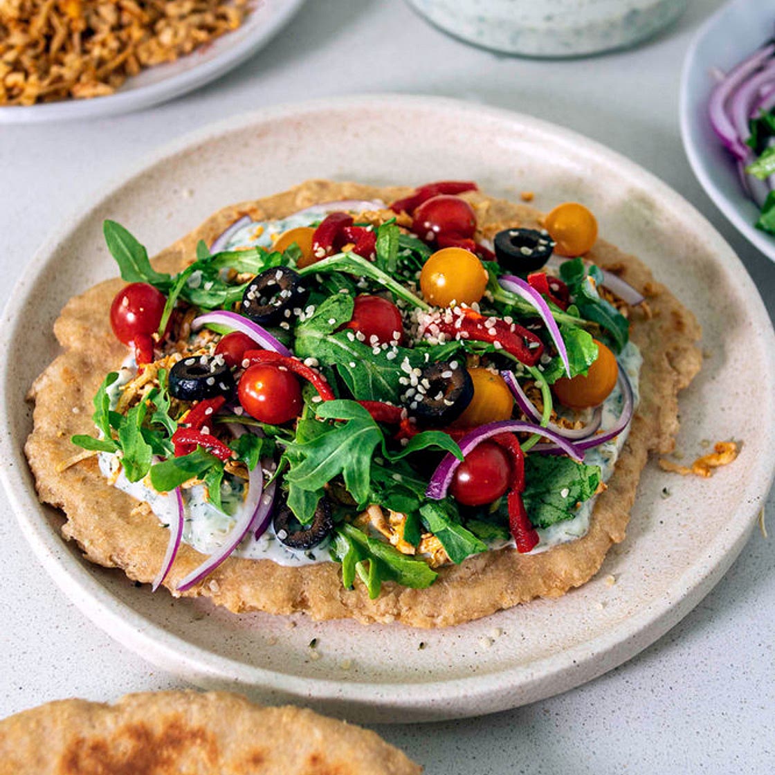 HIGH-PROTEIN FLATBREAD