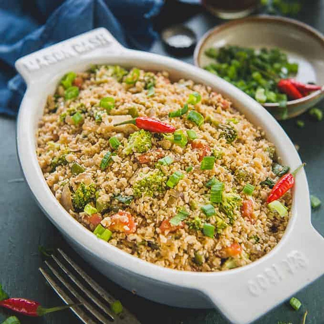 Asian Cauliflower Rice Recipe