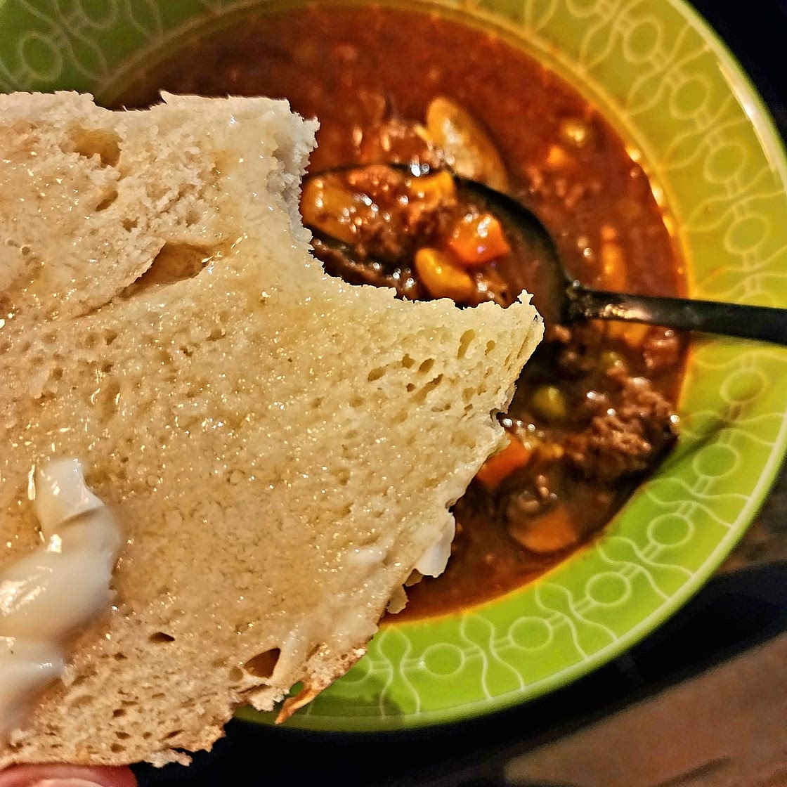 Dutch Oven No Knead Crusty Bread