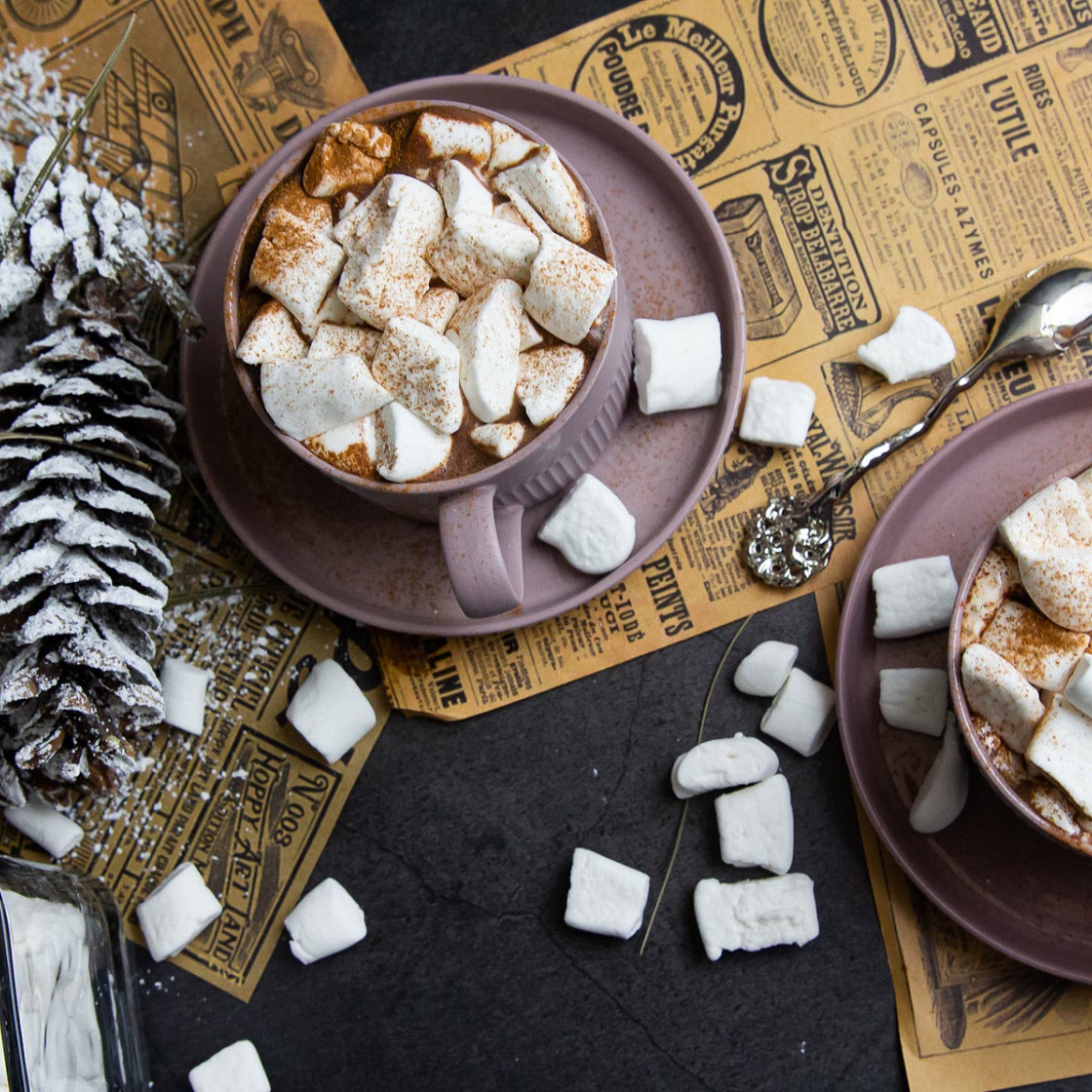 Hot Chocolate with Homemade Marshmallows!