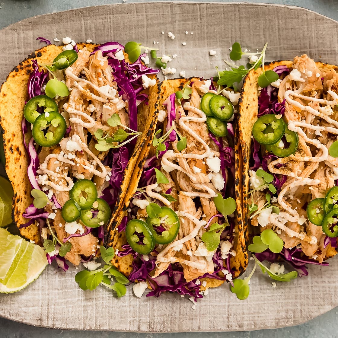 Baja Chicken Tacos