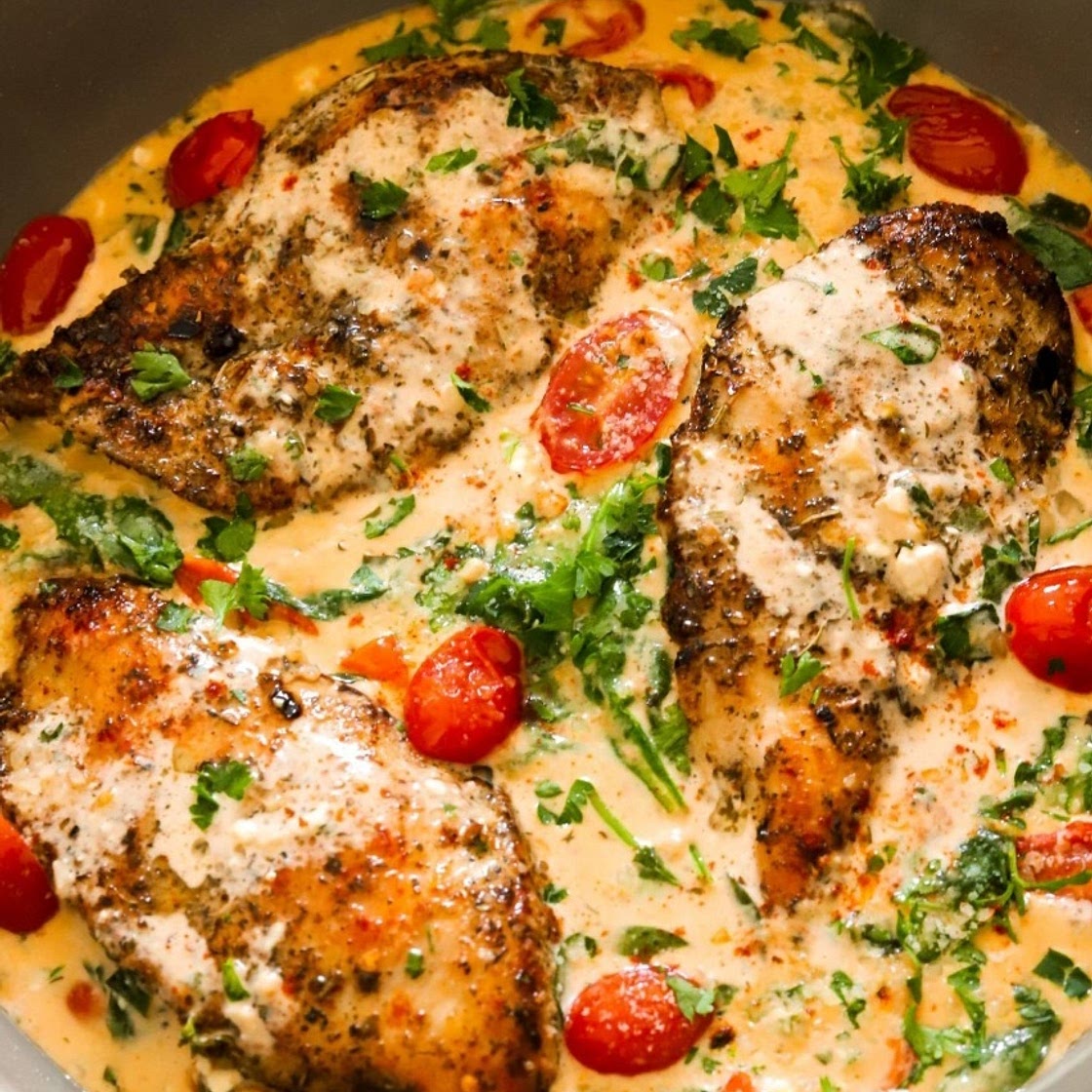 CREAMY TUSCAN CHICKEN