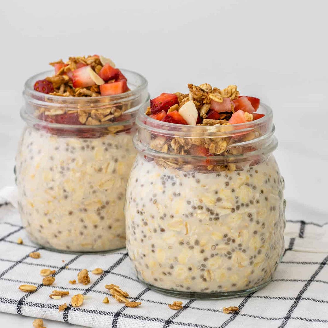 Sleeping oatmeal bowl