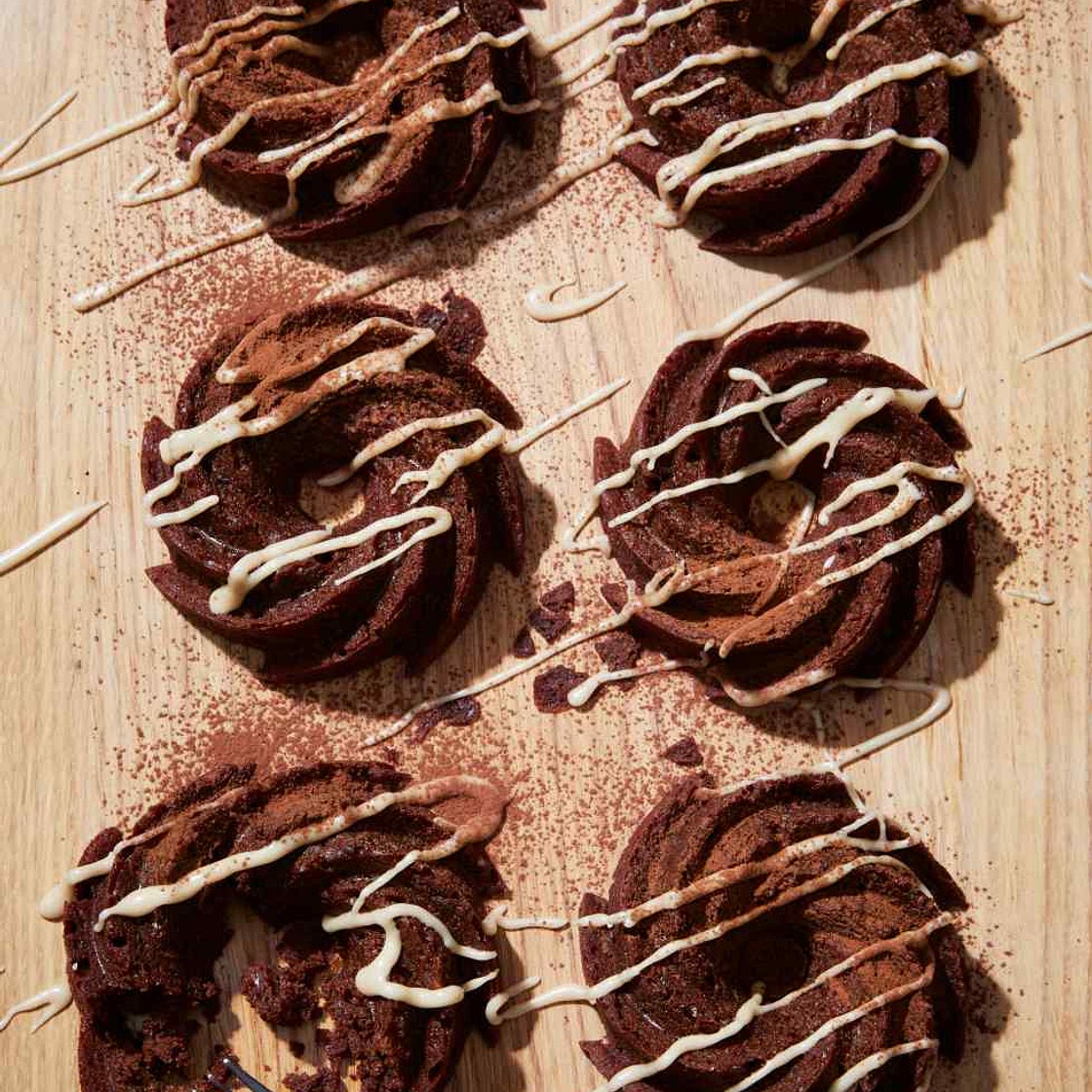 Chocolate, Orange and Coffee Bundt Cakes