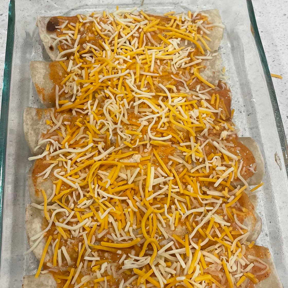 Chicken Enchiladas 