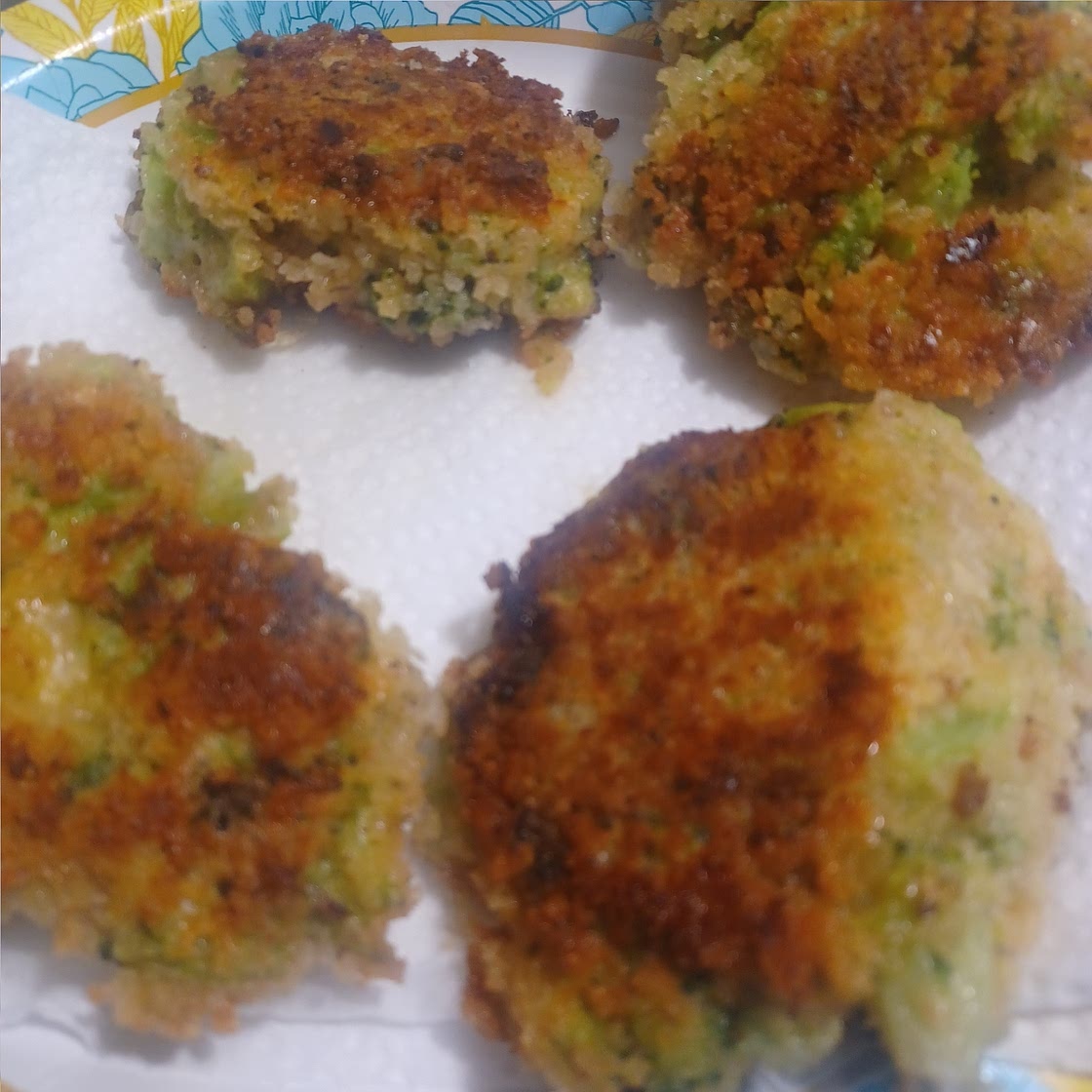 Broccoli Feta Fritters