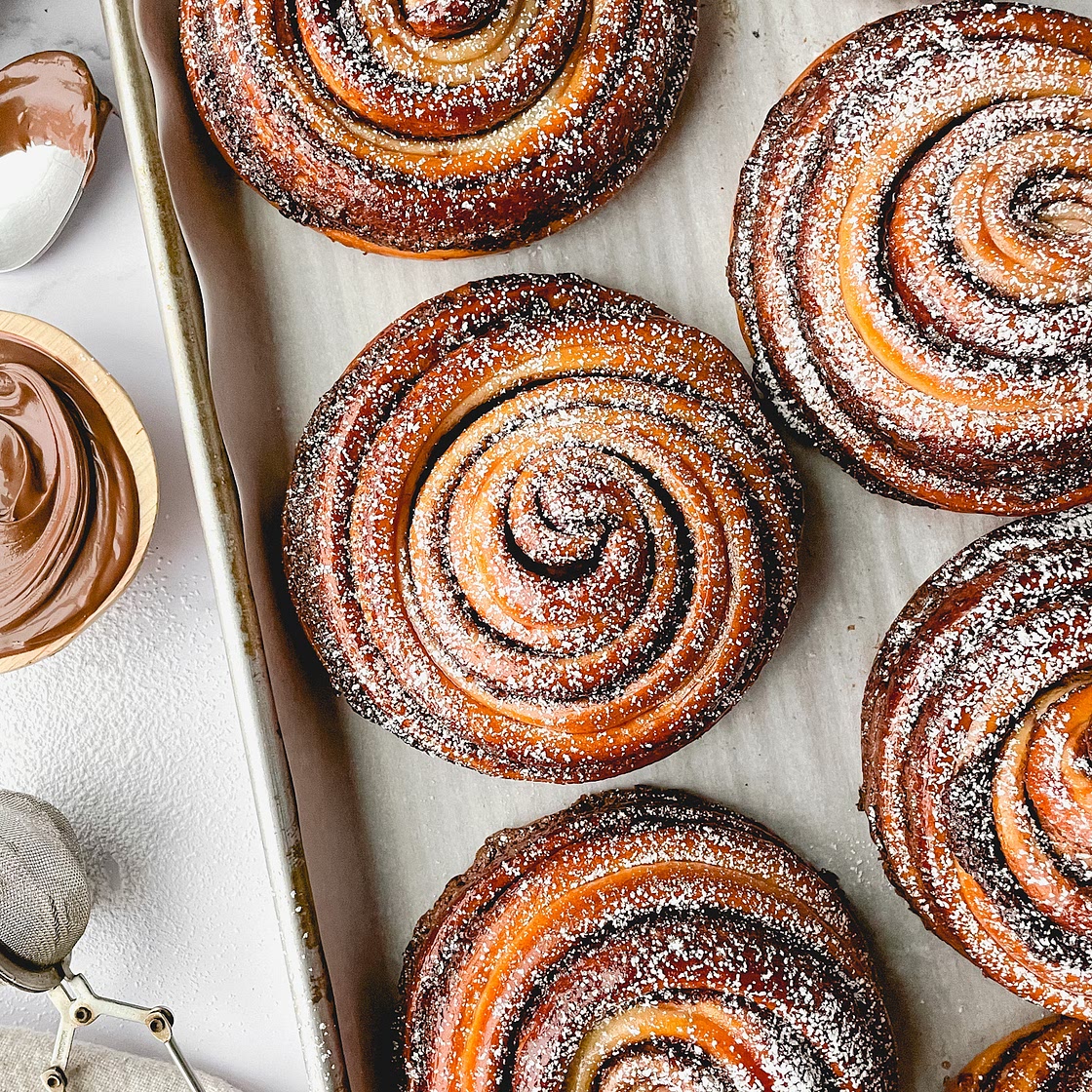 Nutella Brioche Buns