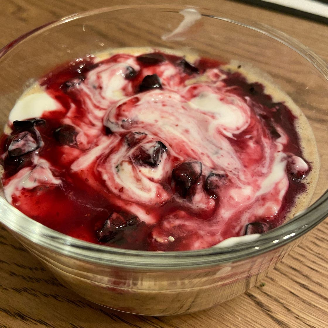 Blueberry Muffin Overnight Oats