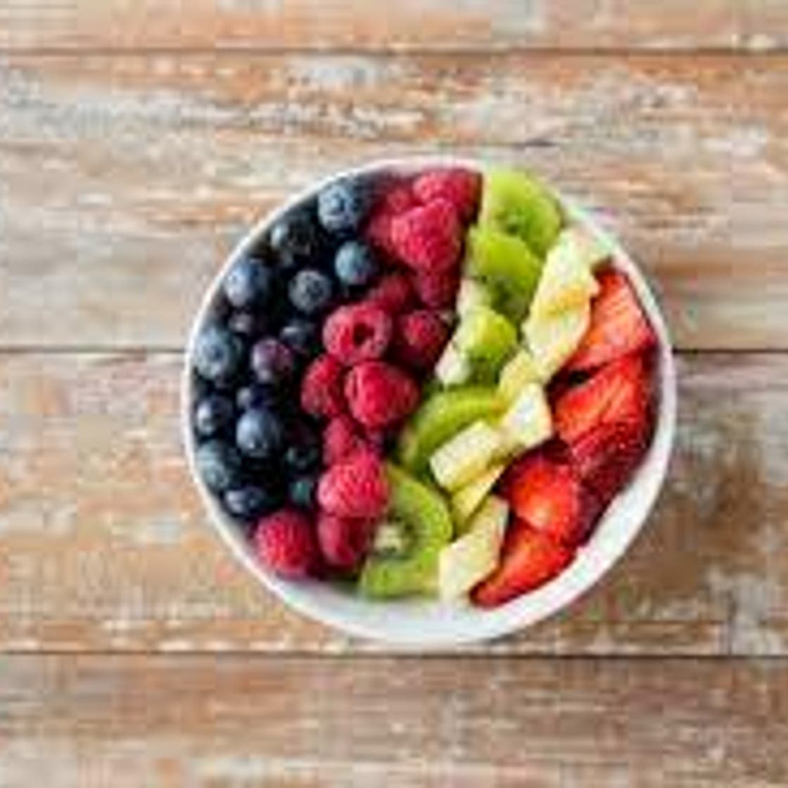 High protein fruit salad