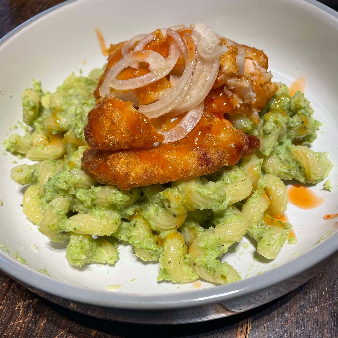 Chedder Broccoli pasta