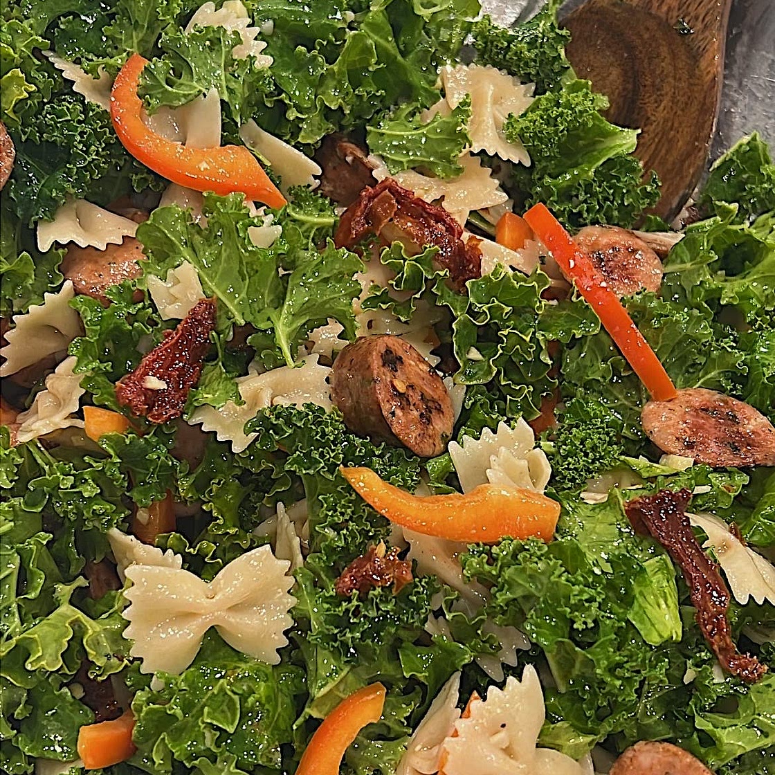 Kale Pasta Salad 