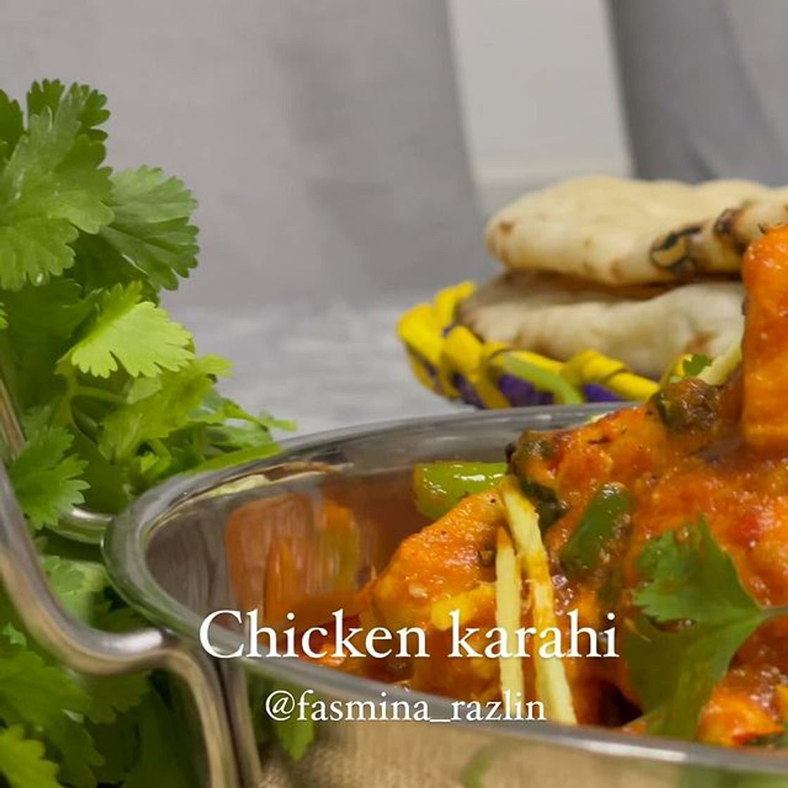 Boneless chicken karahi