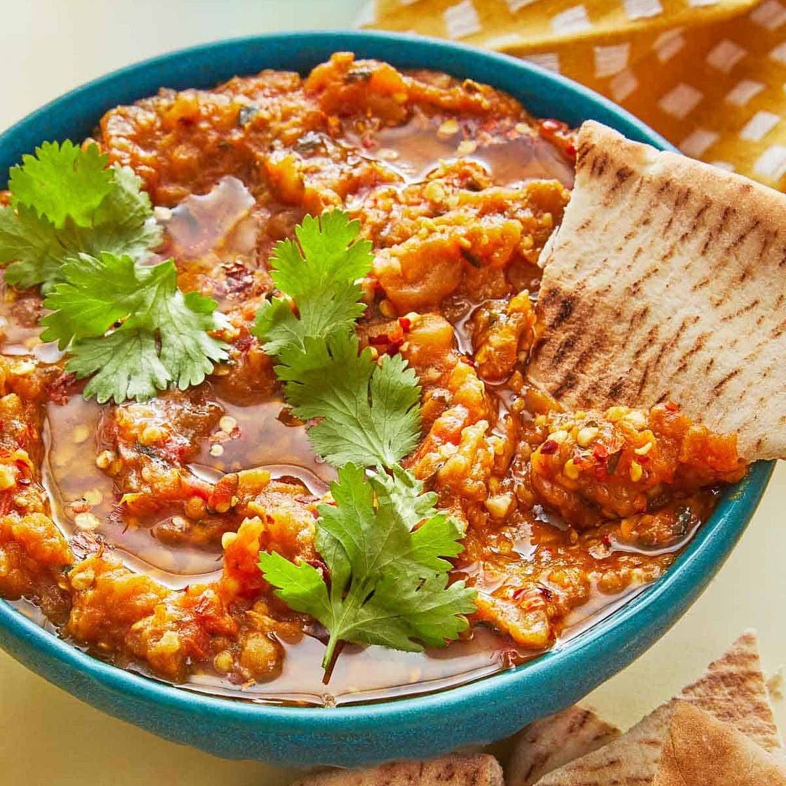 Zaalouk (Moroccan Eggplant Salad)