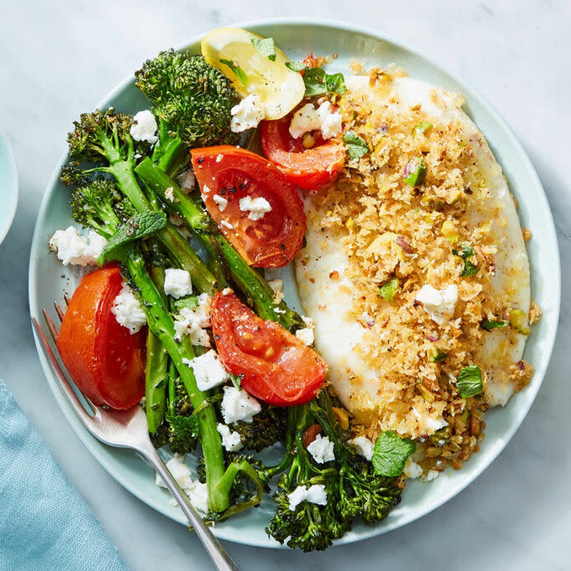 Pistachio-Crusted Tilapia