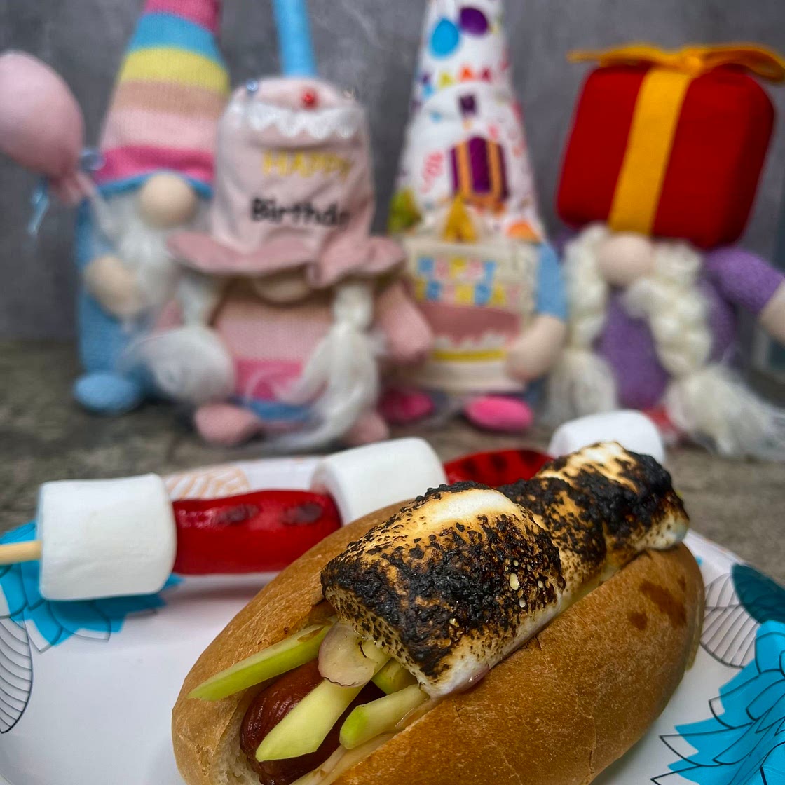Filipino Birthday Hot Dog