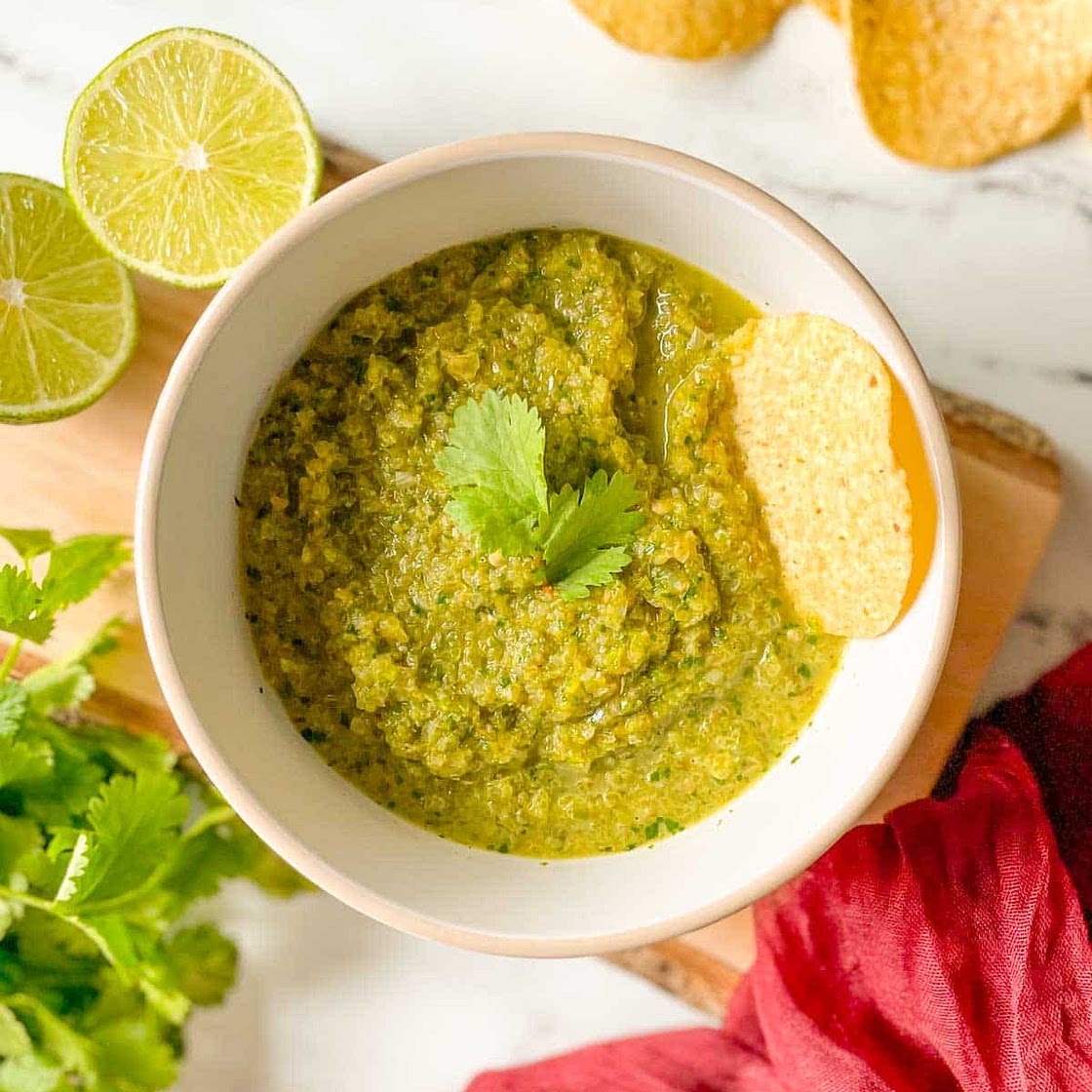Serrano Salsa with Lime 