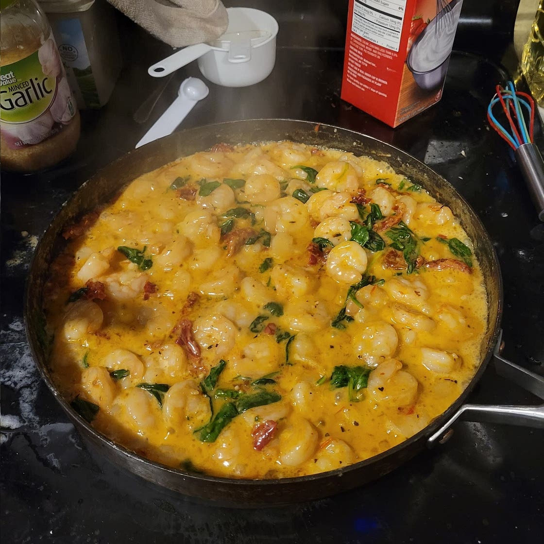Creamy Tuscan Shrimp