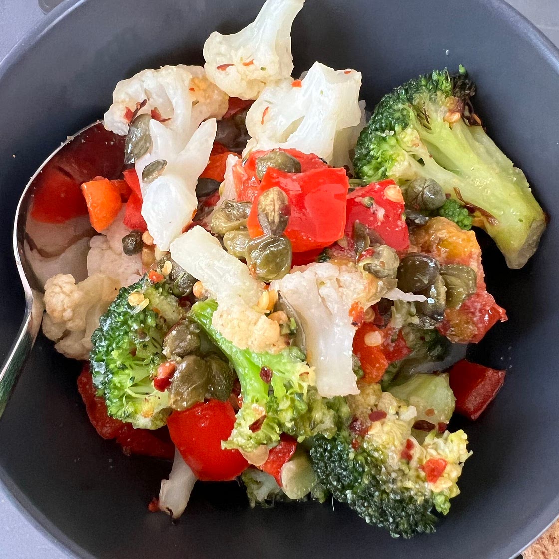 Spicy salty veggies 