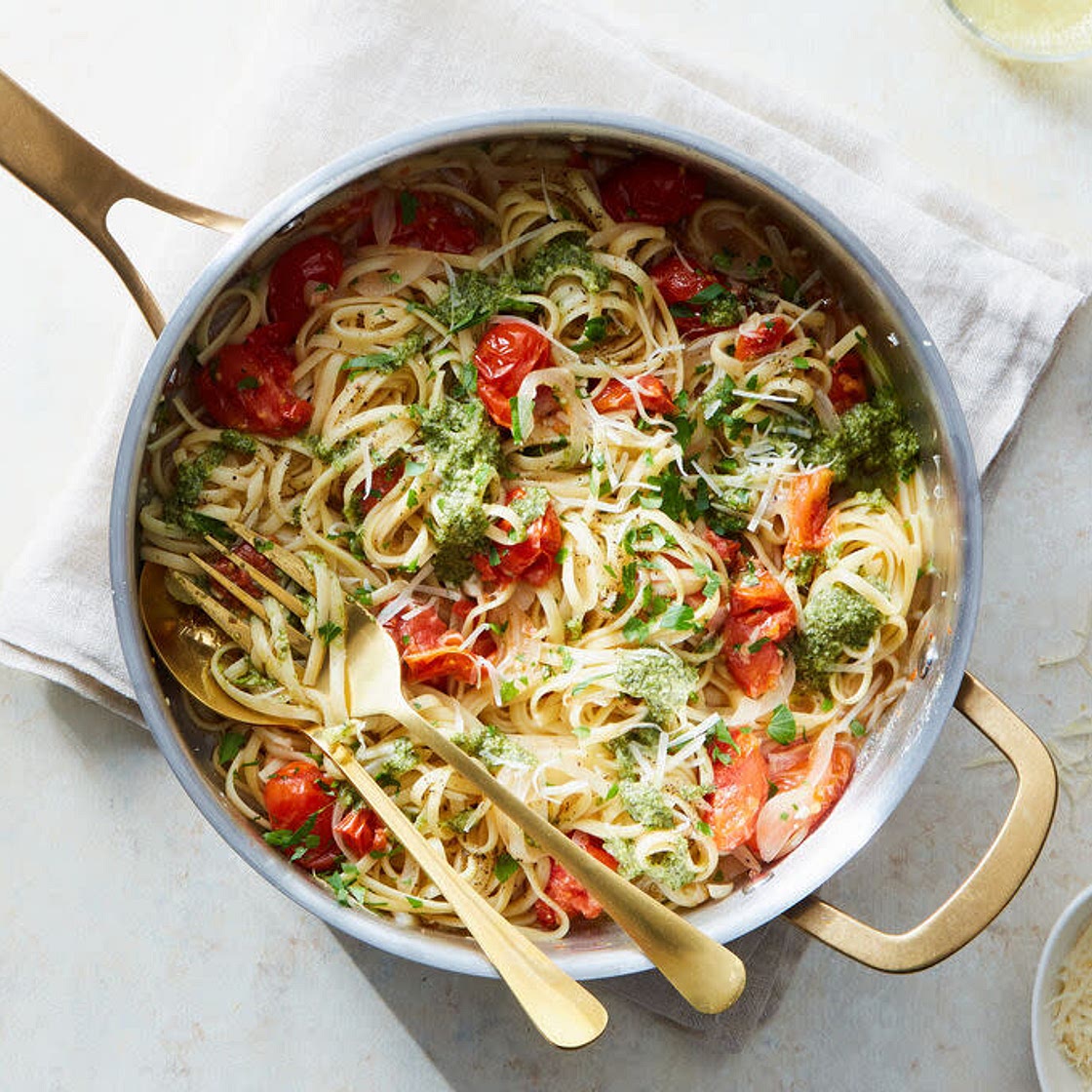 Martha's Classic One-Skillet Tomato Pasta