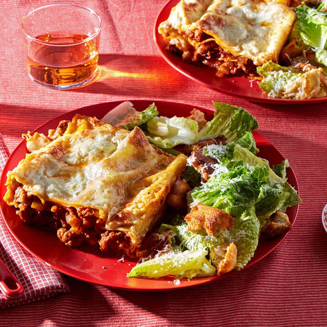 Cheesy Italian Sausage Lasagna