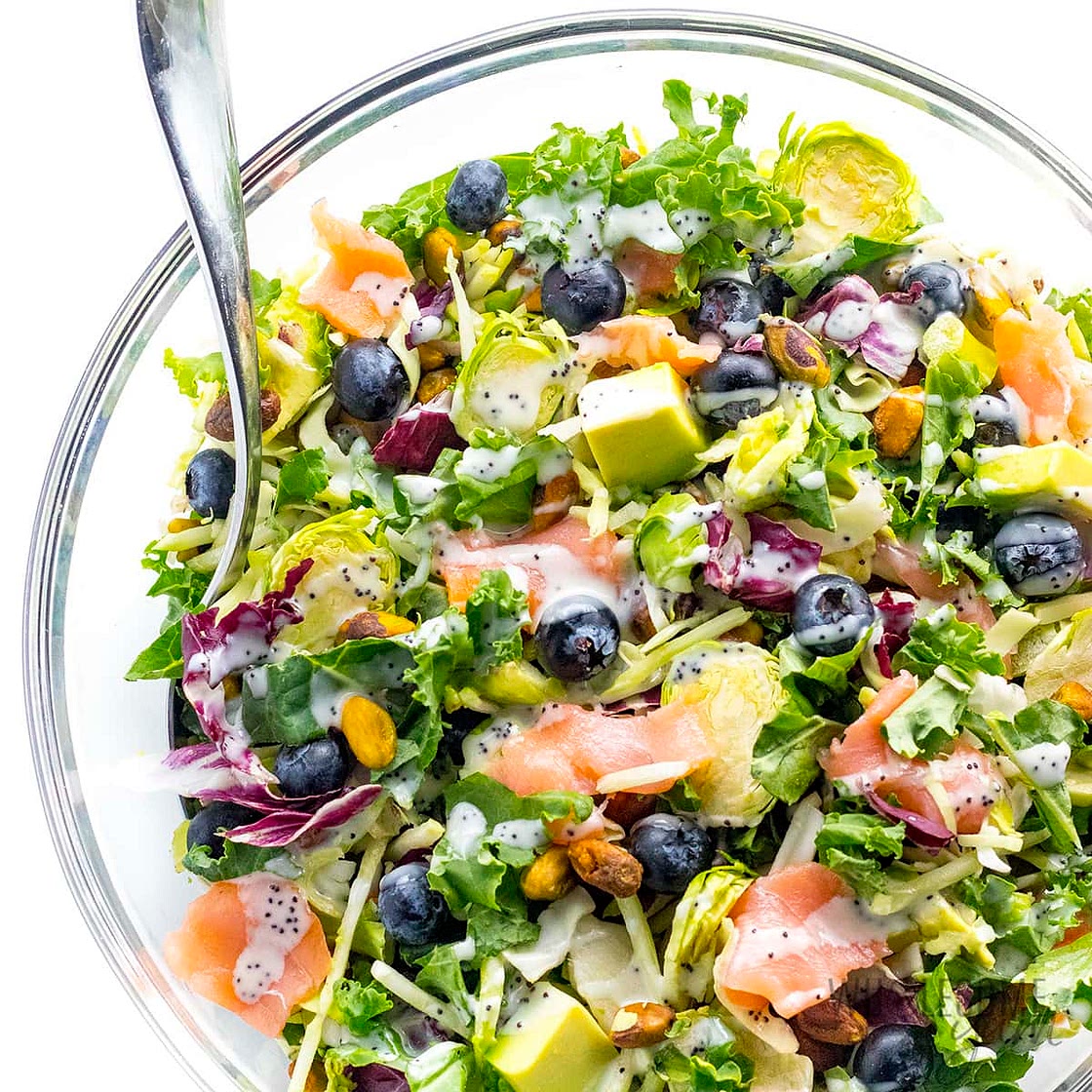 Smoked Salmon Salad (10 Minutes!)