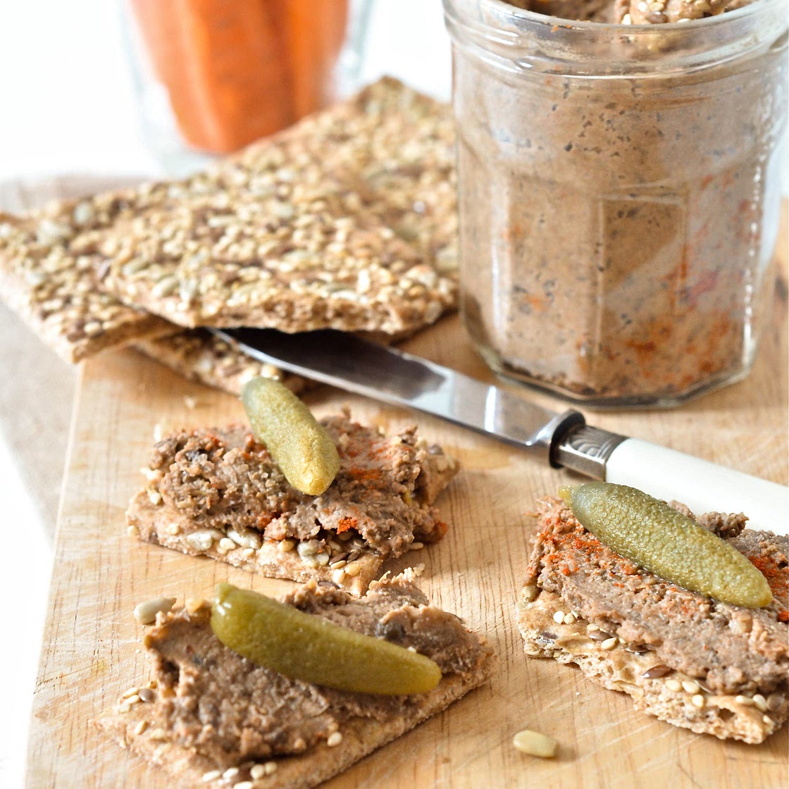 Rillettes  VEGAN aux lentilles et aux noix